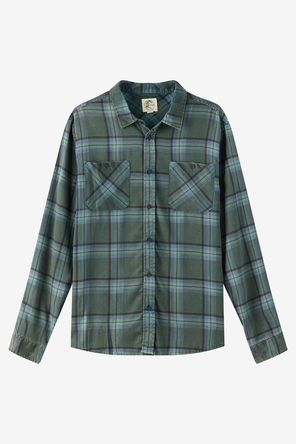 O'Riginals Printed Flannel Long Sleeve Shirt