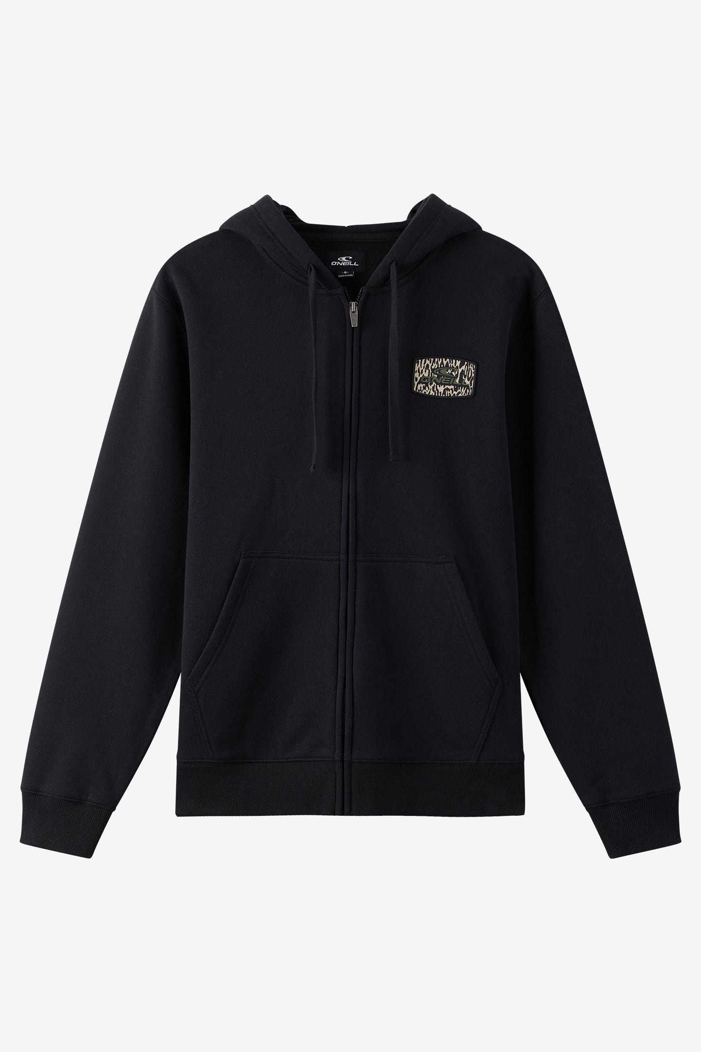 Patched Classic Zip Hoodie