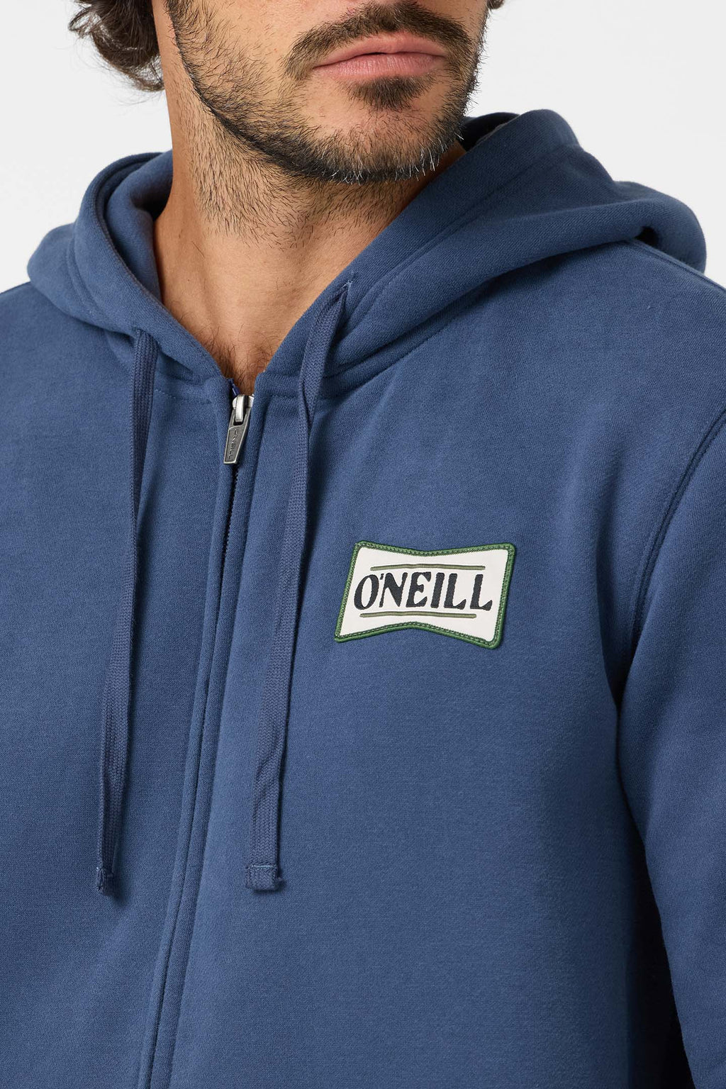 Patched Classic Zip Hoodie