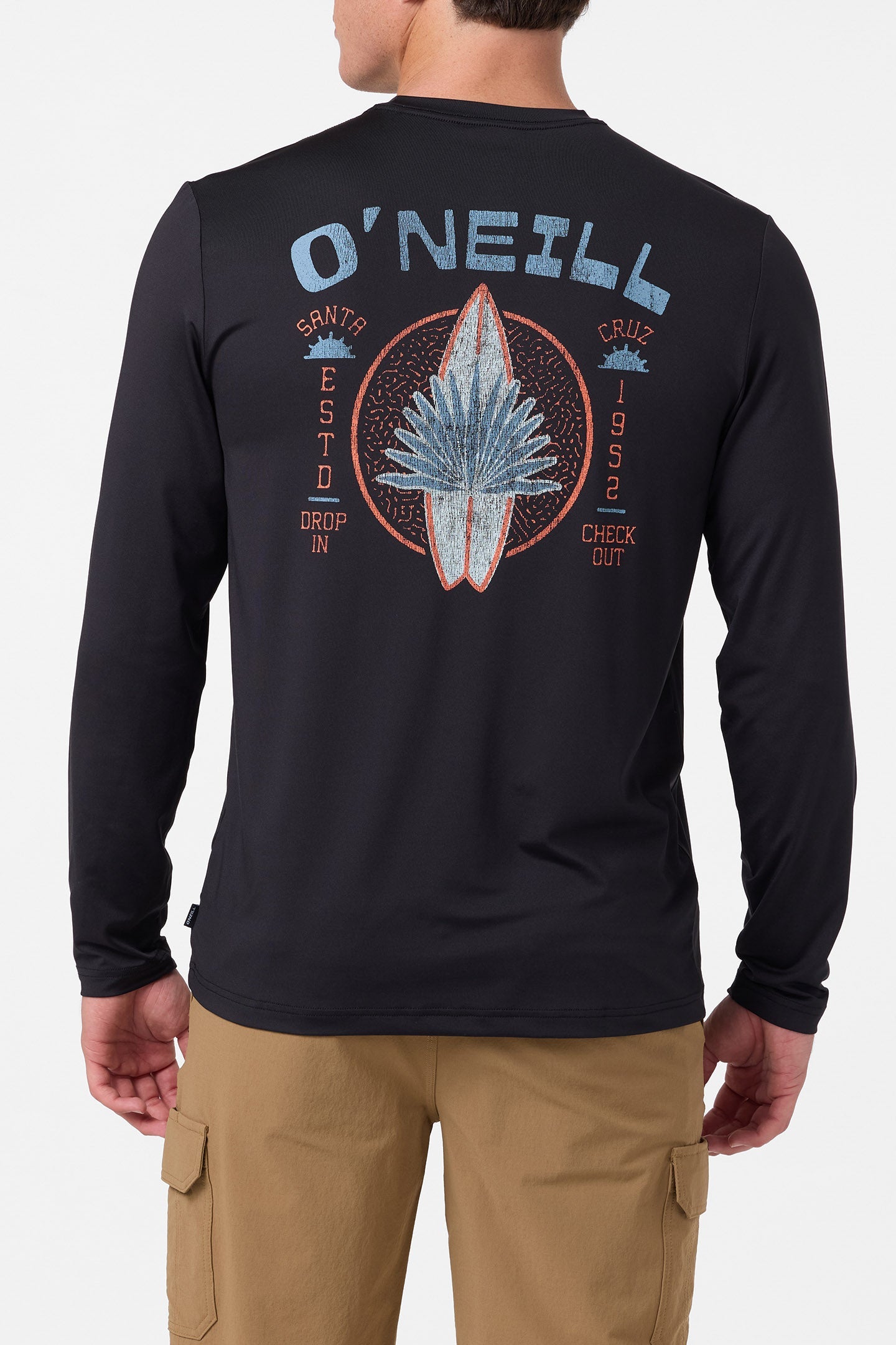 Retro Fish UPF Long Sleeve Tee