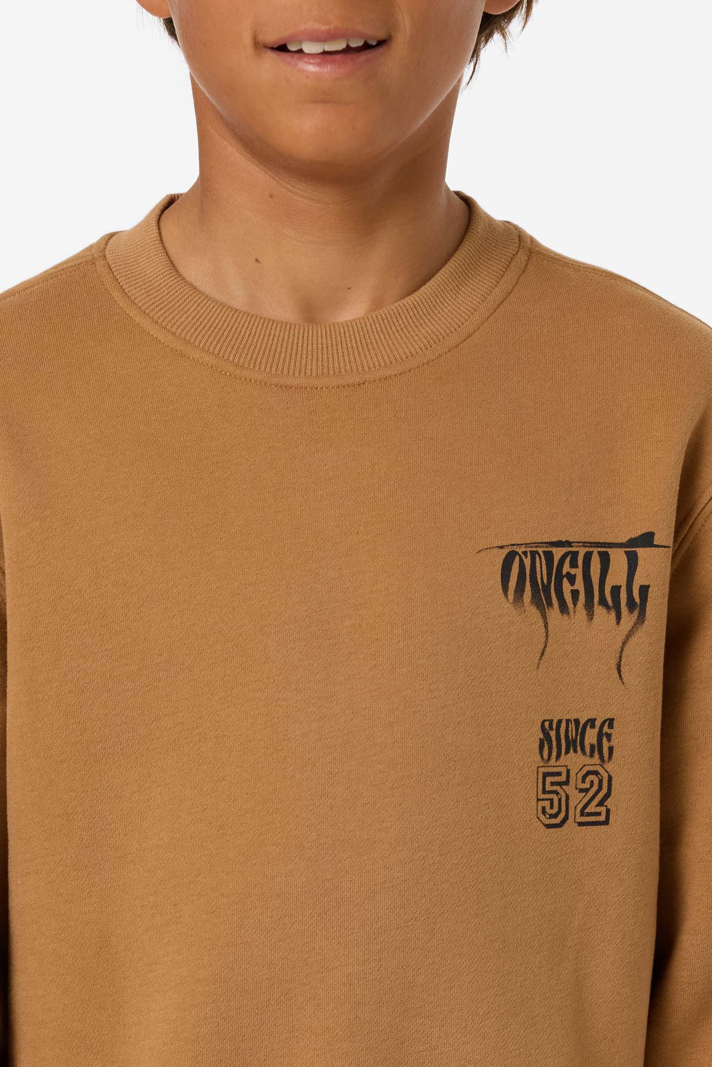 Boy's Shadow Classic Crew Neck Fleece