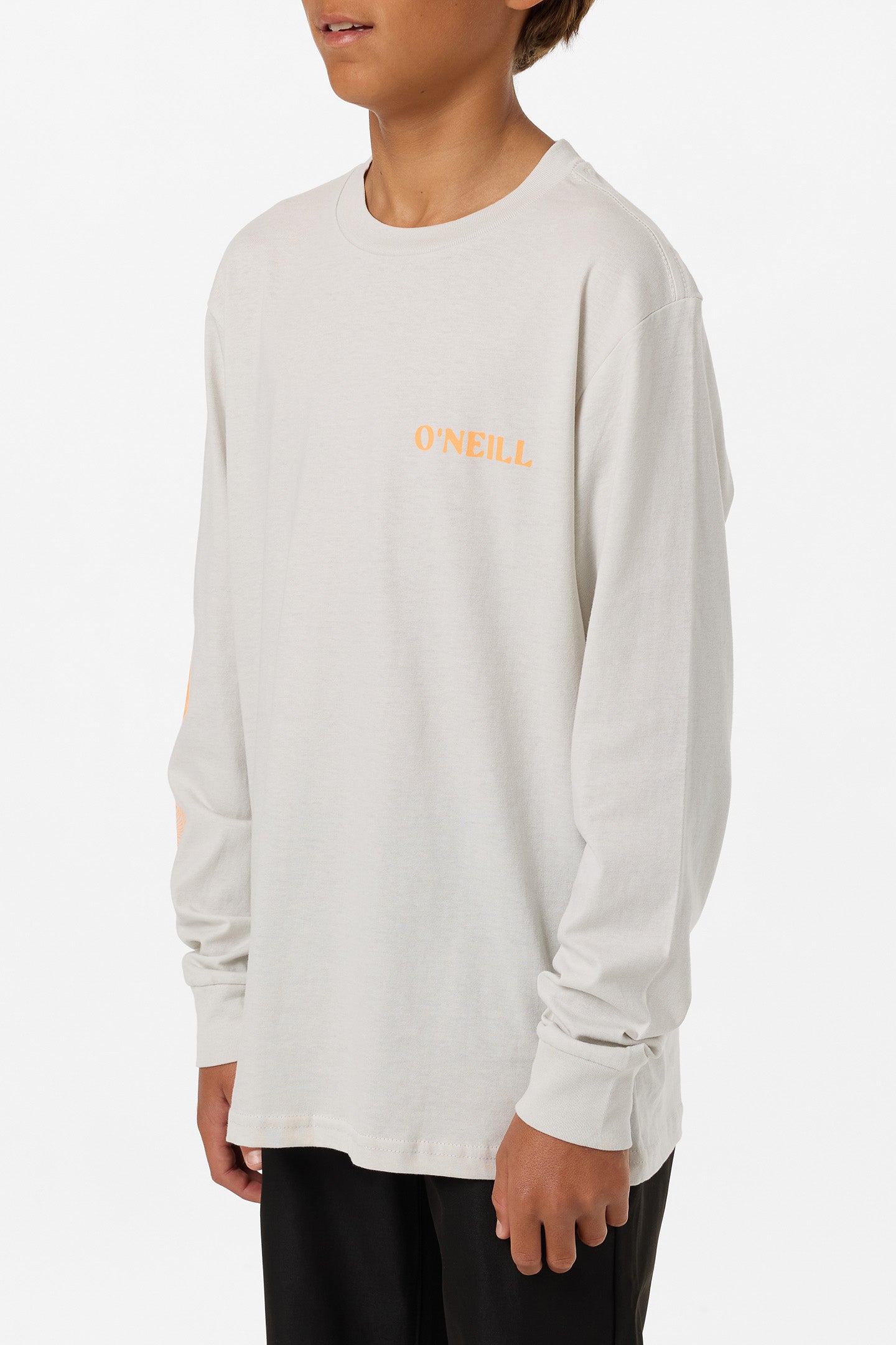 Boy's Calico Long Sleeve Tee