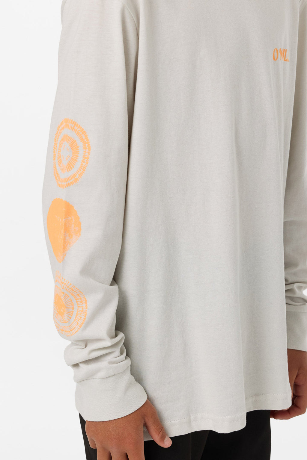 Boy's Calico Long Sleeve Tee