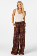 Rosalie Palm Stripe Pants