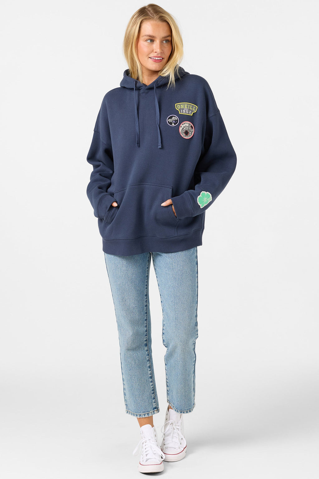 Patches Oversized Hoodie