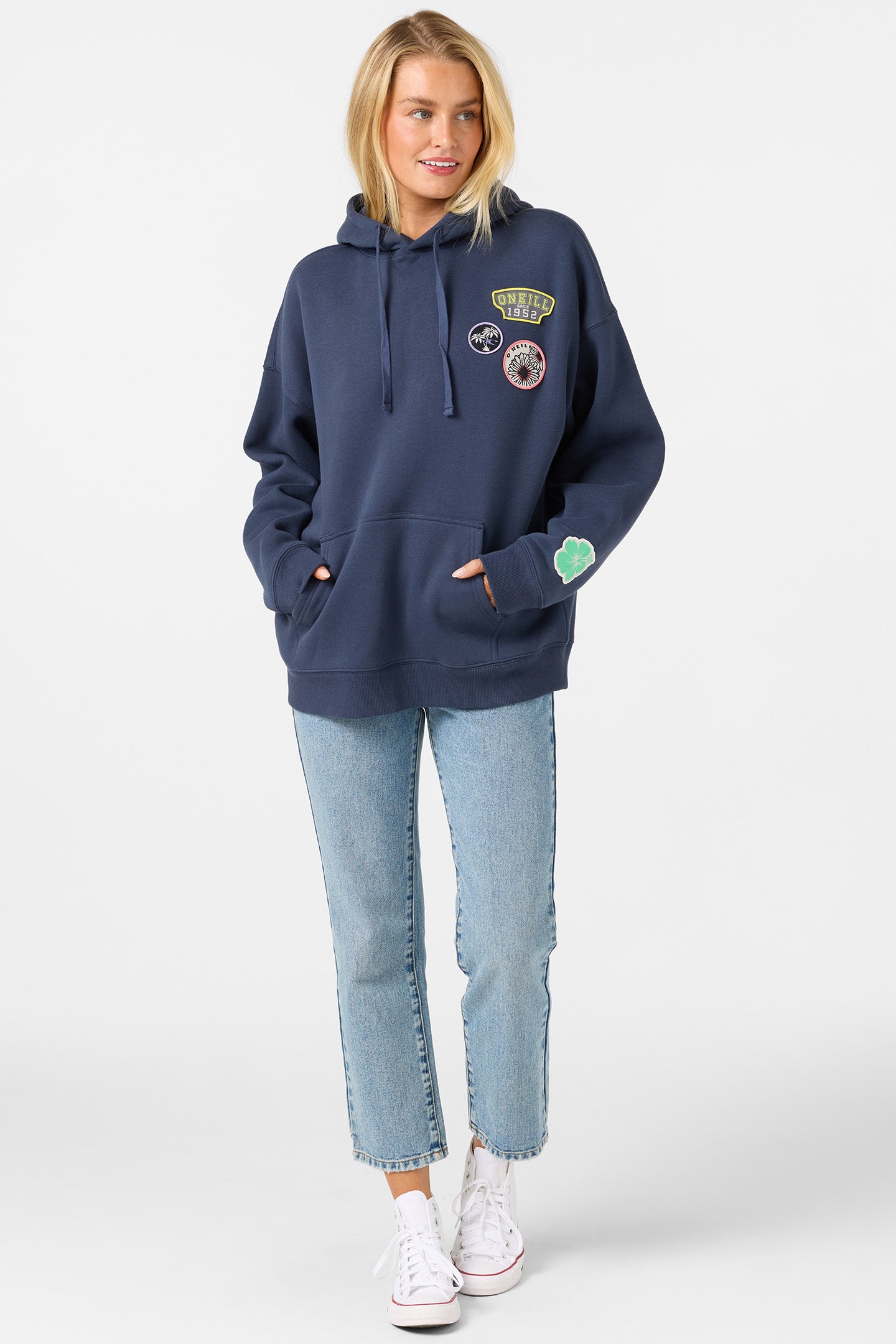 Patches Oversized Hoodie