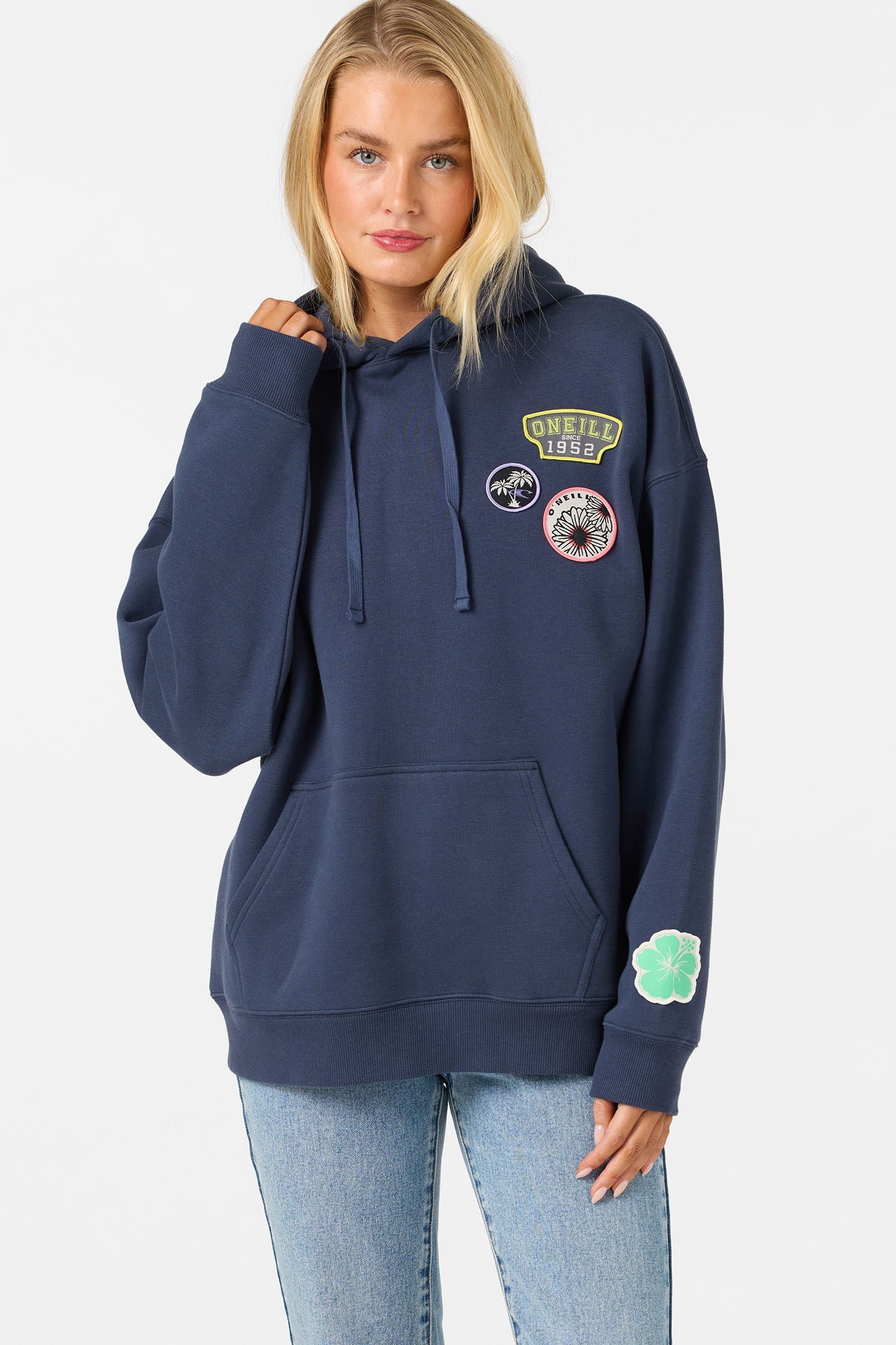 Patches Oversized Hoodie