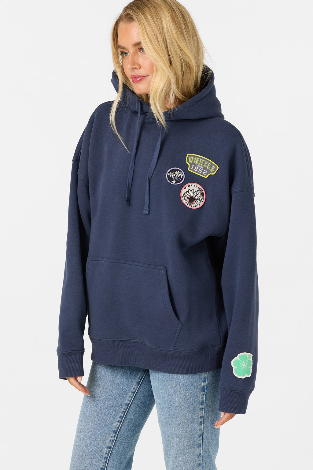 Patches Oversized Hoodie