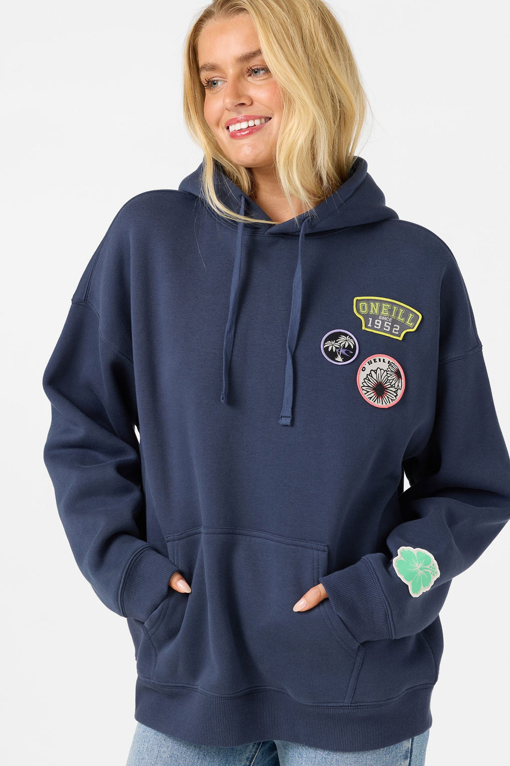 Patches Oversized Hoodie