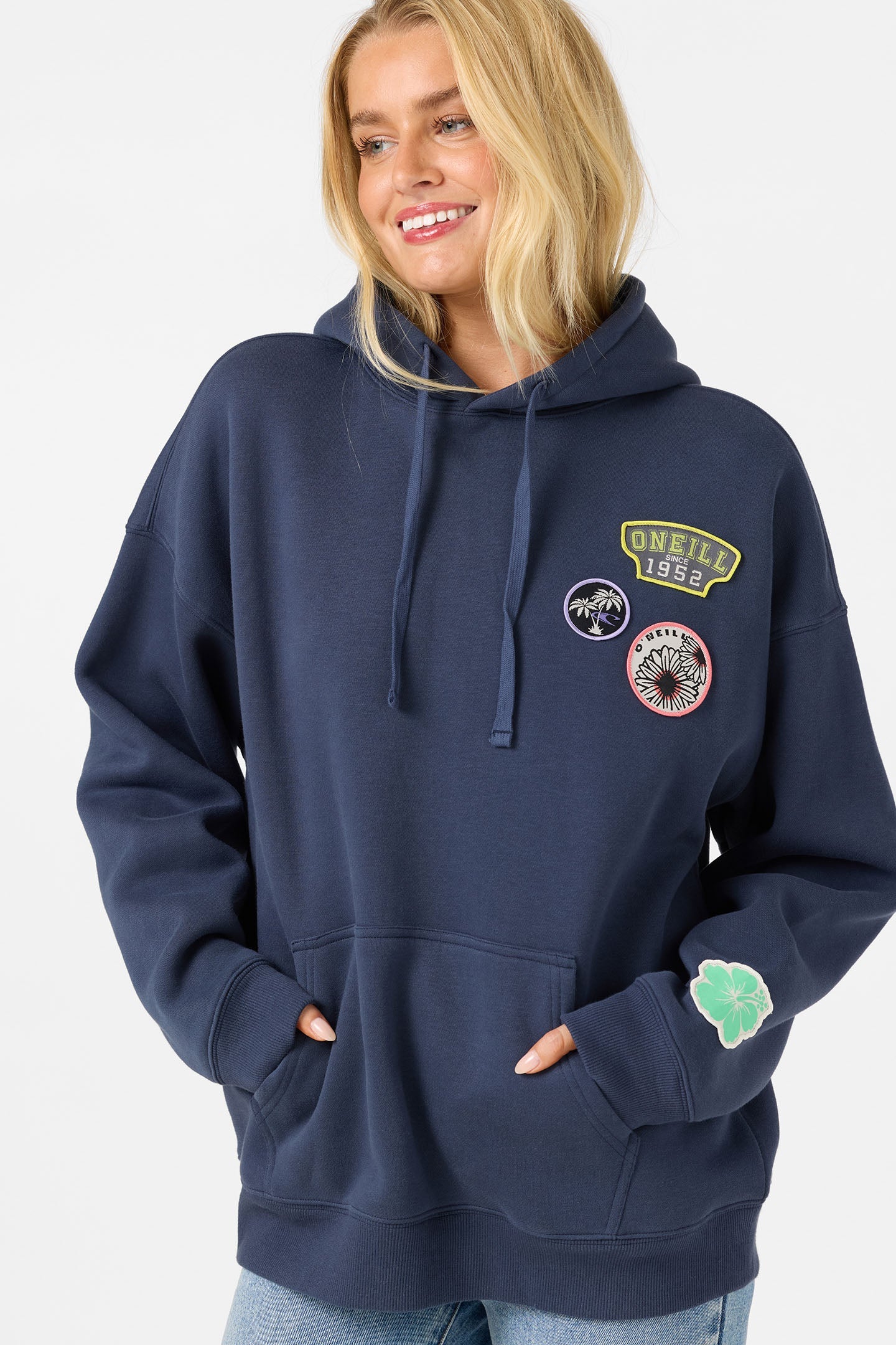Patches Oversized Hoodie