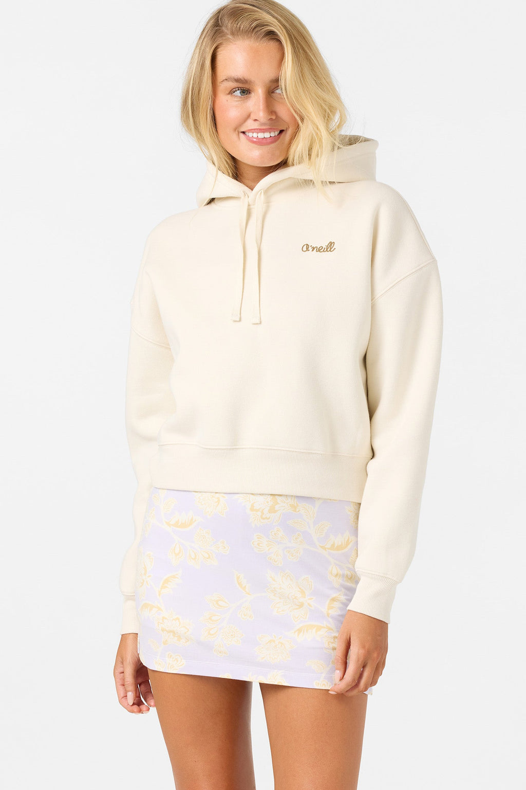 Arden Cropped Hoodie Pullover Fleece