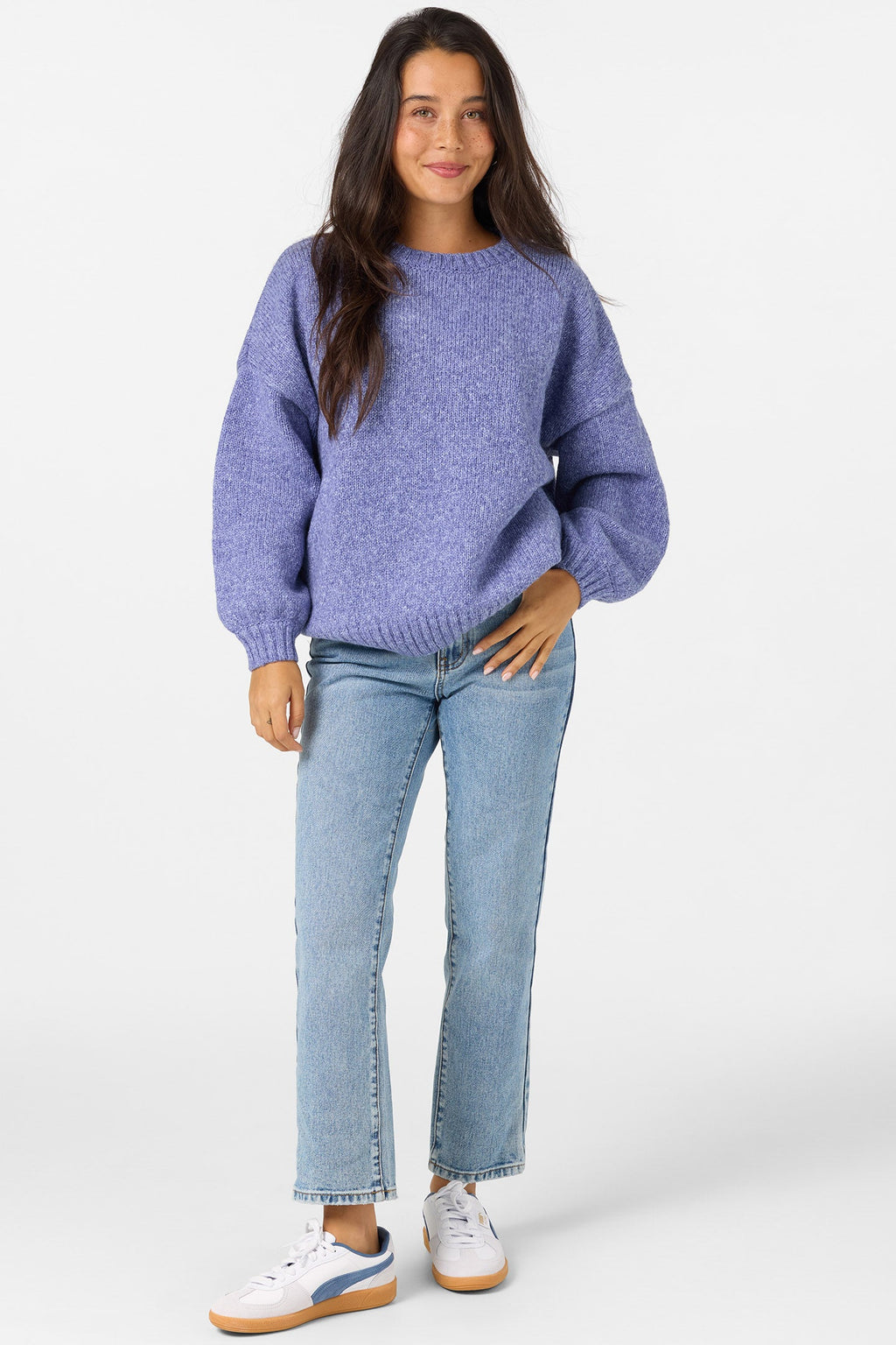 Bayou Heather Long Sleeve Sweater