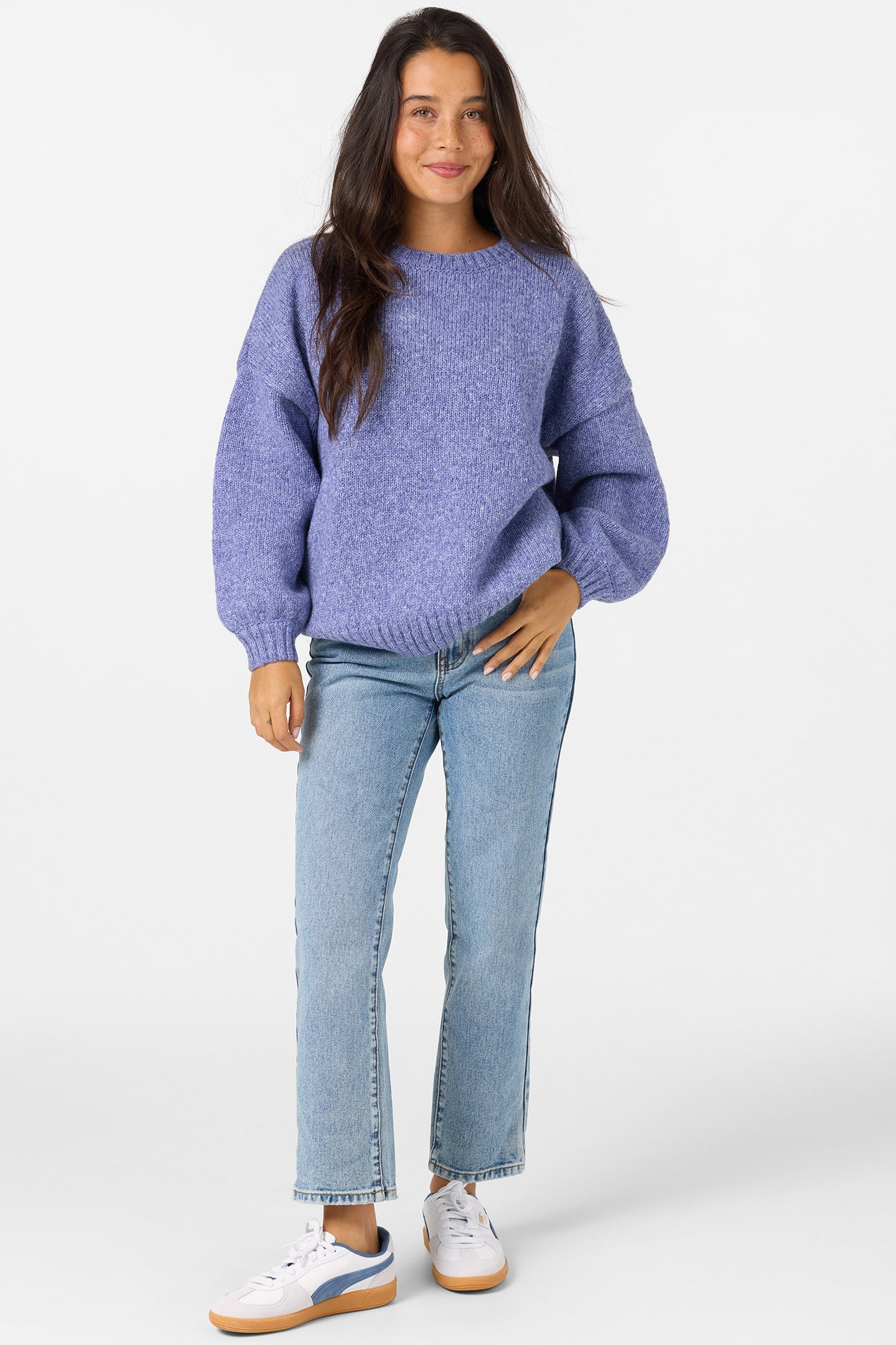 Bayou Heather Long Sleeve Sweater