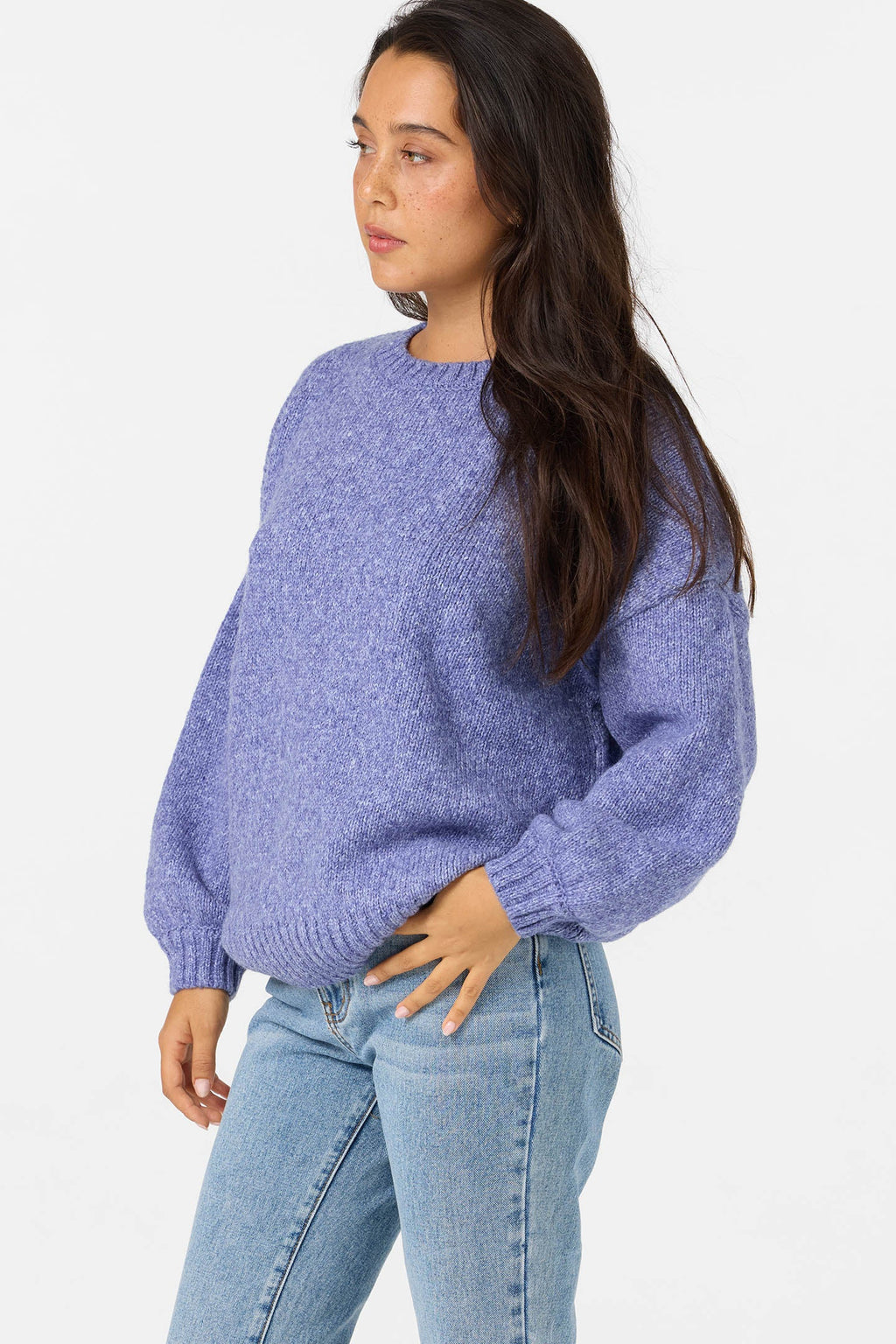 Bayou Heather Long Sleeve Sweater