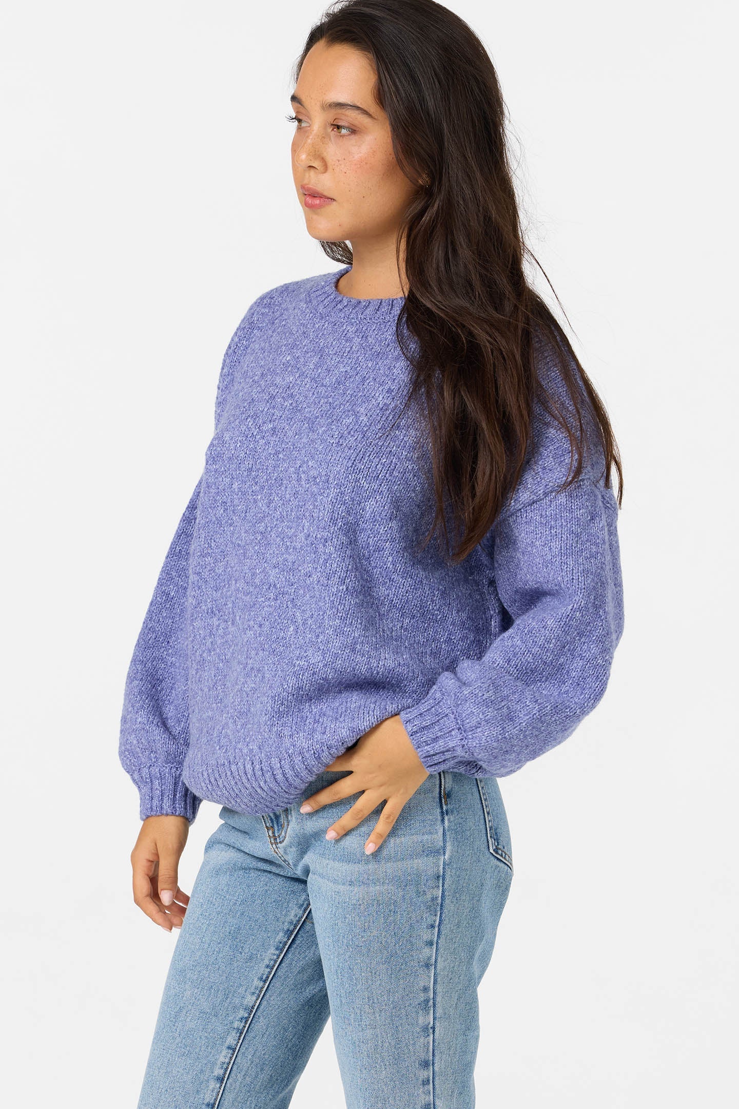 Bayou Heather Long Sleeve Sweater