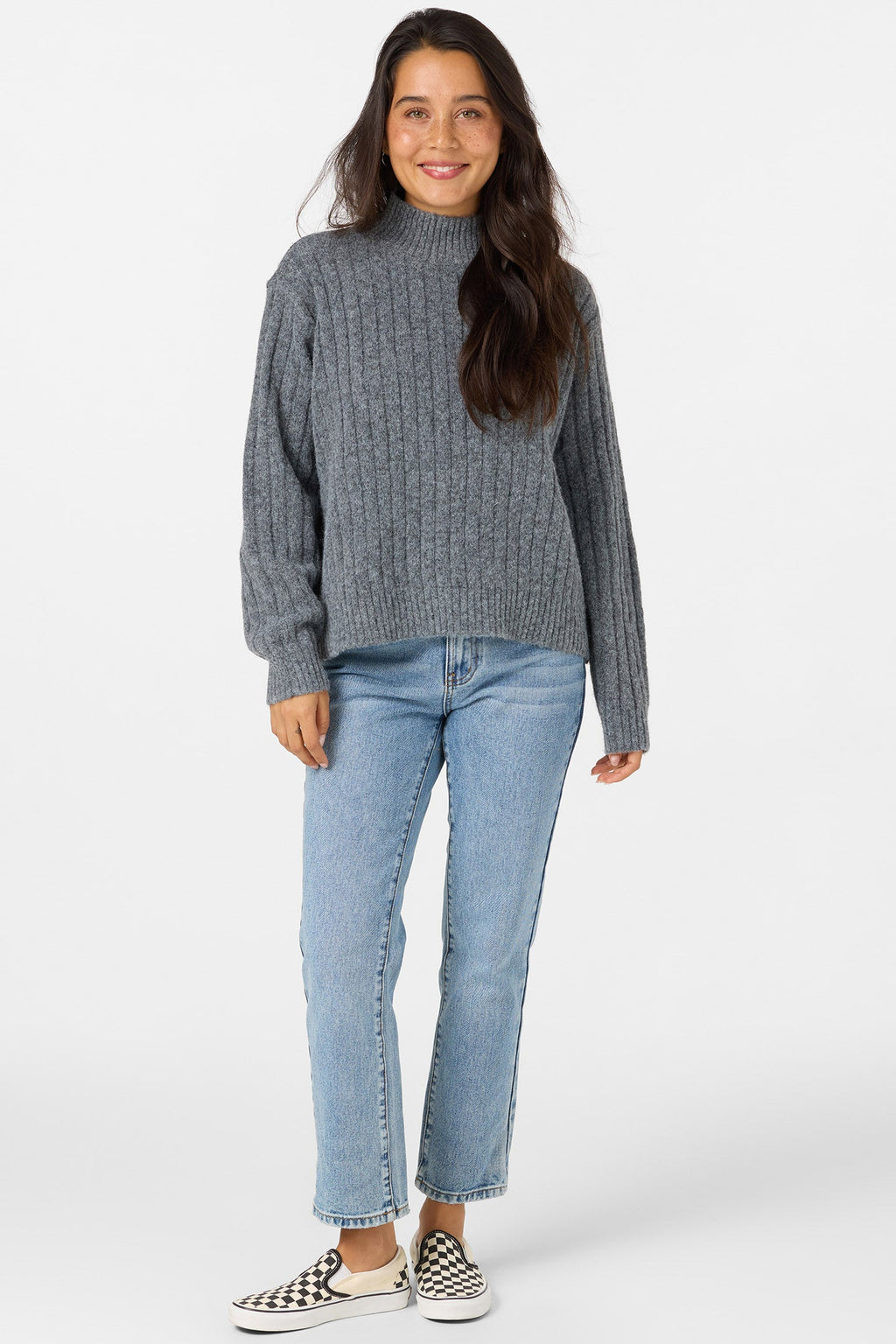 Cypress Mockneck Long Sleeve Sweater