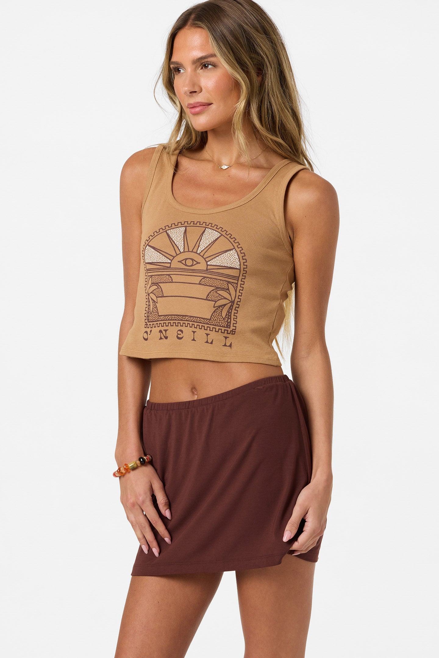 Sun Eye Scoopneck Tank