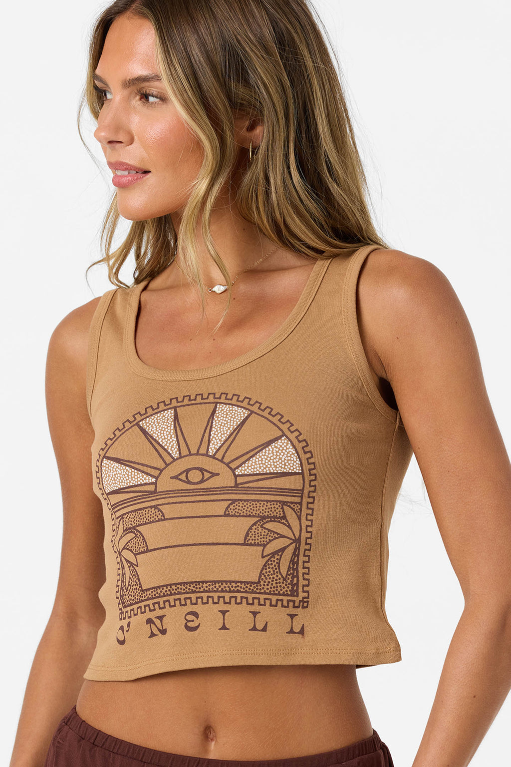 Sun Eye Scoopneck Tank