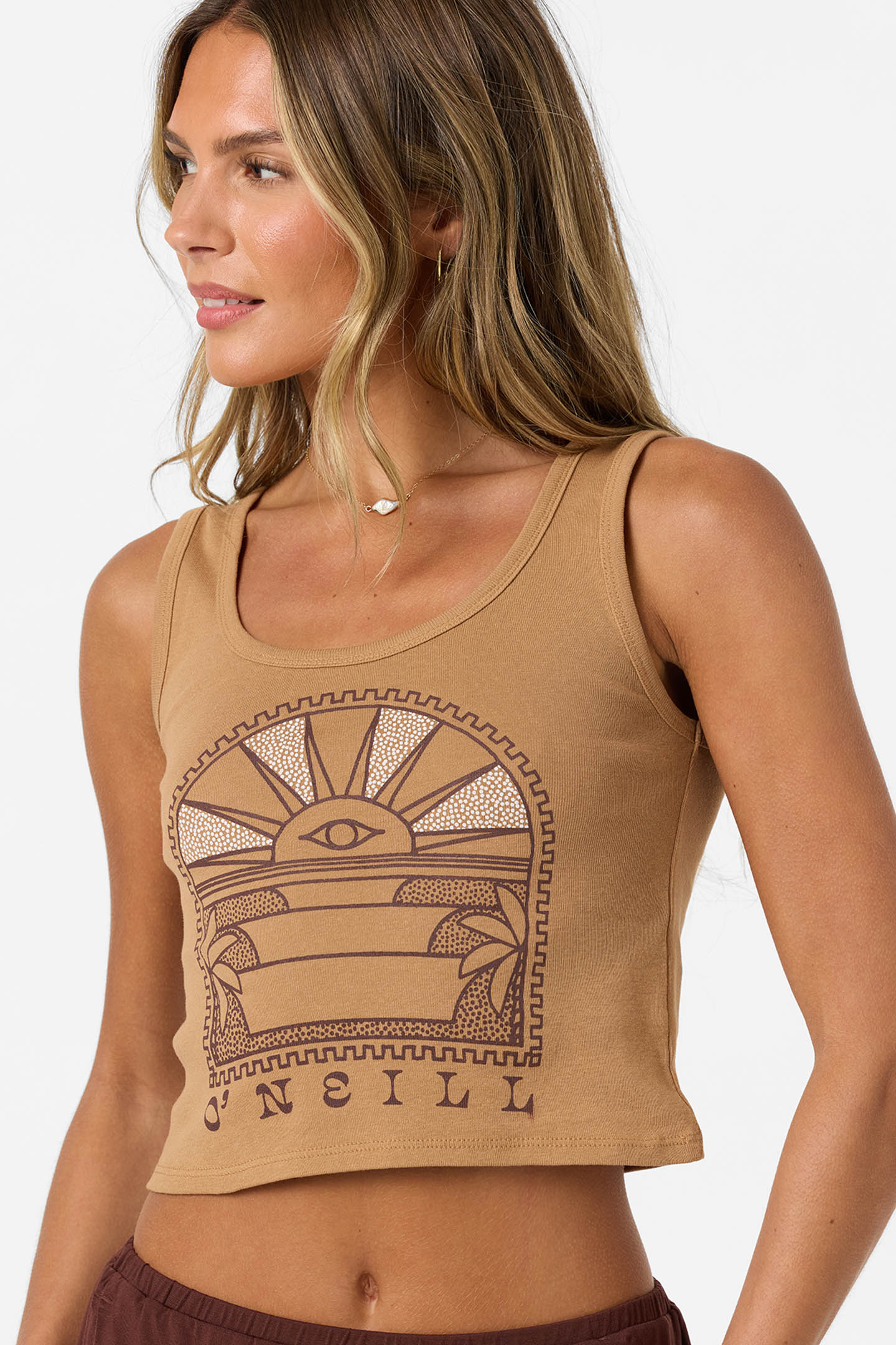 Sun Eye Scoopneck Tank