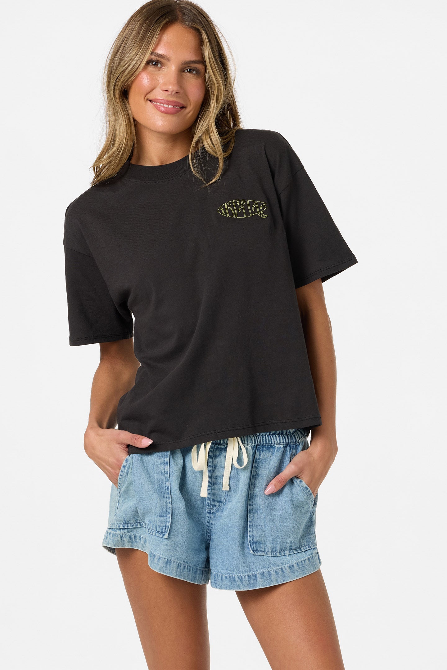 Board Embroidered Easy Tee