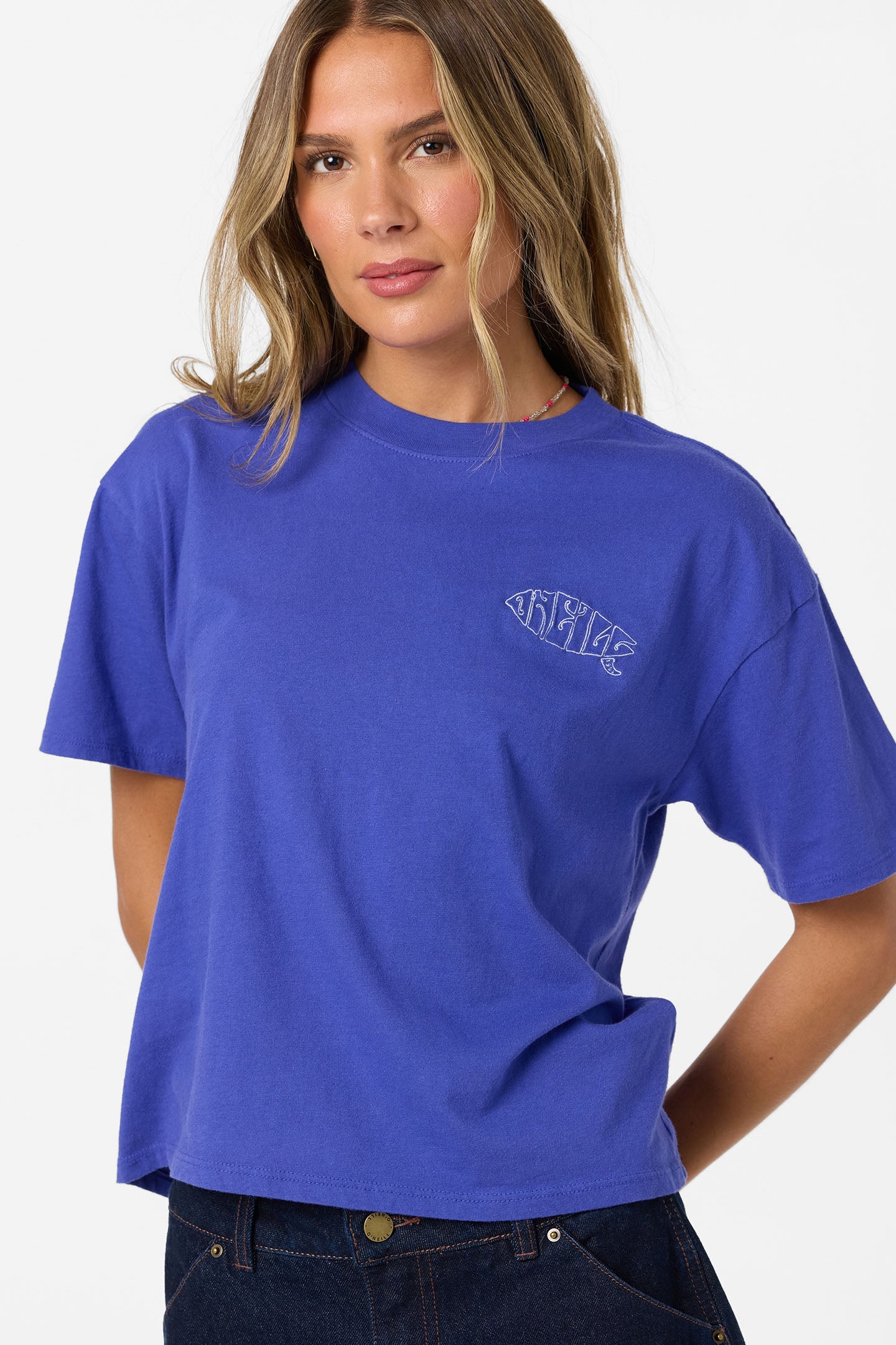Board Embroidered Easy Tee