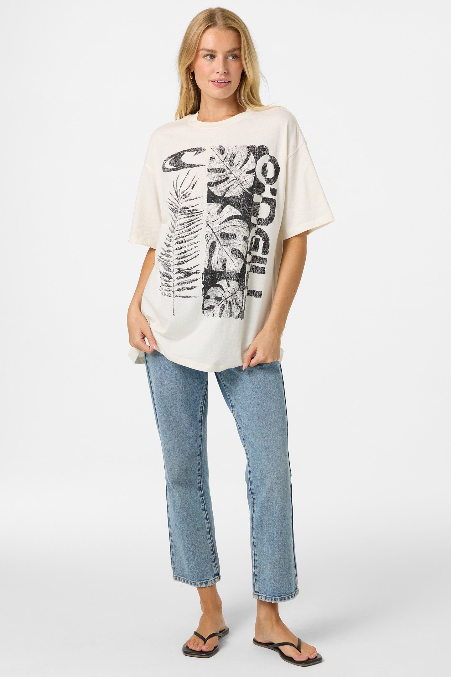 Monstera Hawaii Oversized Tee