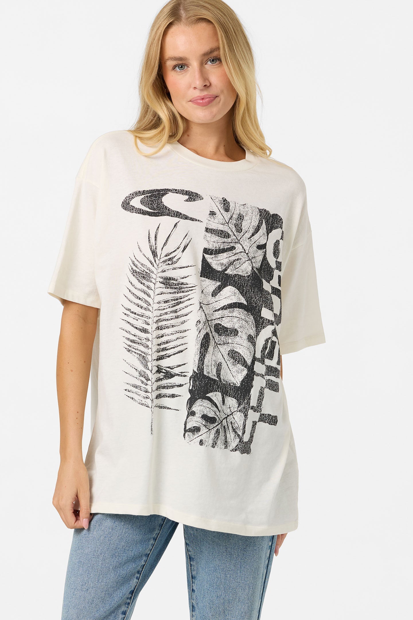 Monstera Hawaii Oversized Tee