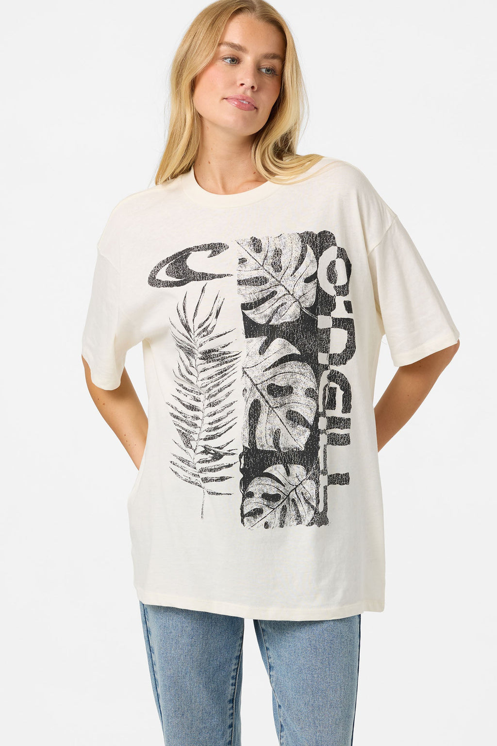 Monstera Hawaii Oversized Tee