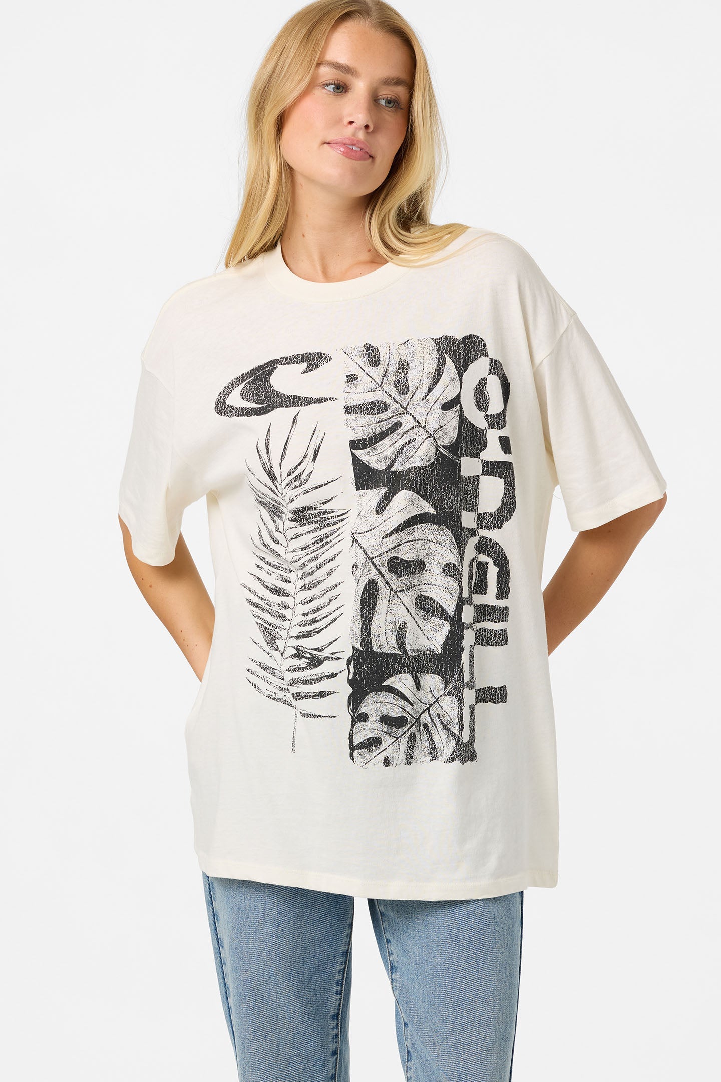Monstera Hawaii Oversized Tee