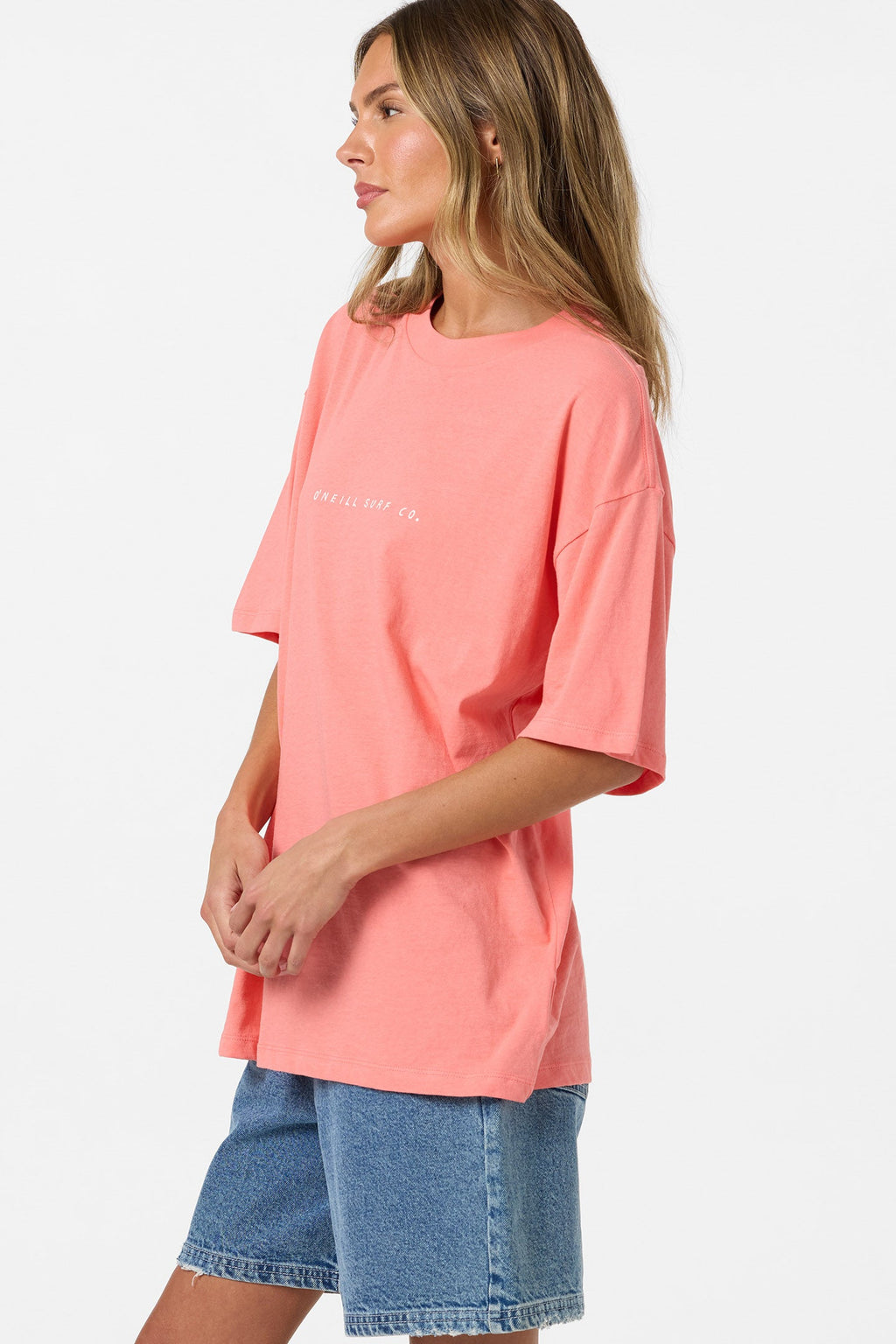 Linear Scape Oversized Tee