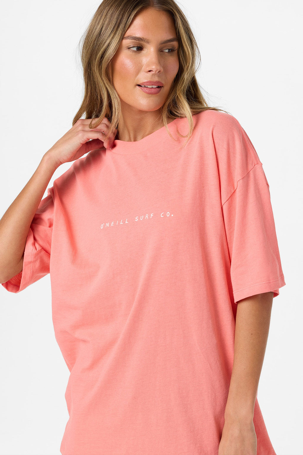 Linear Scape Oversized Tee