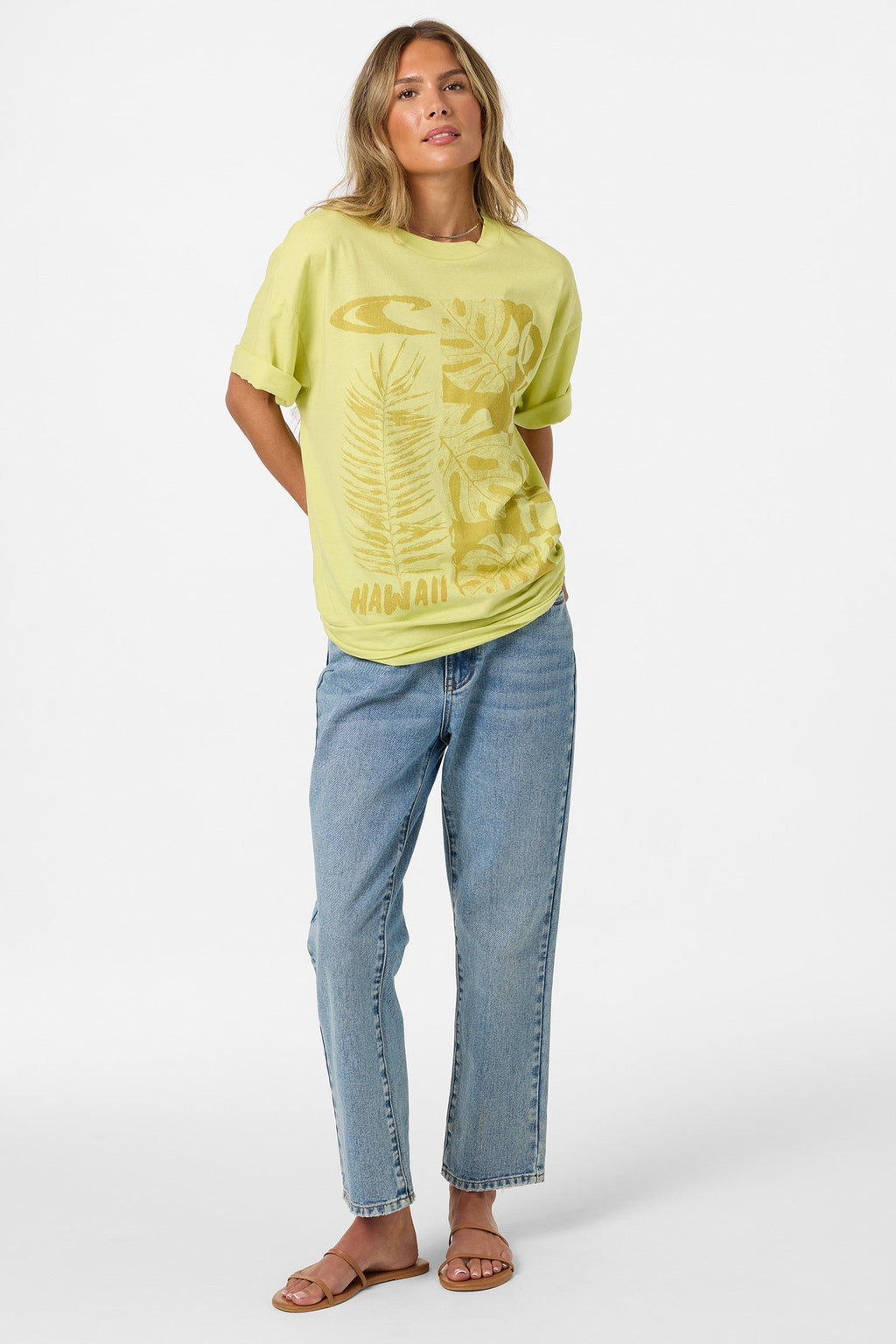 Monstera Hawaii Oversized Tee