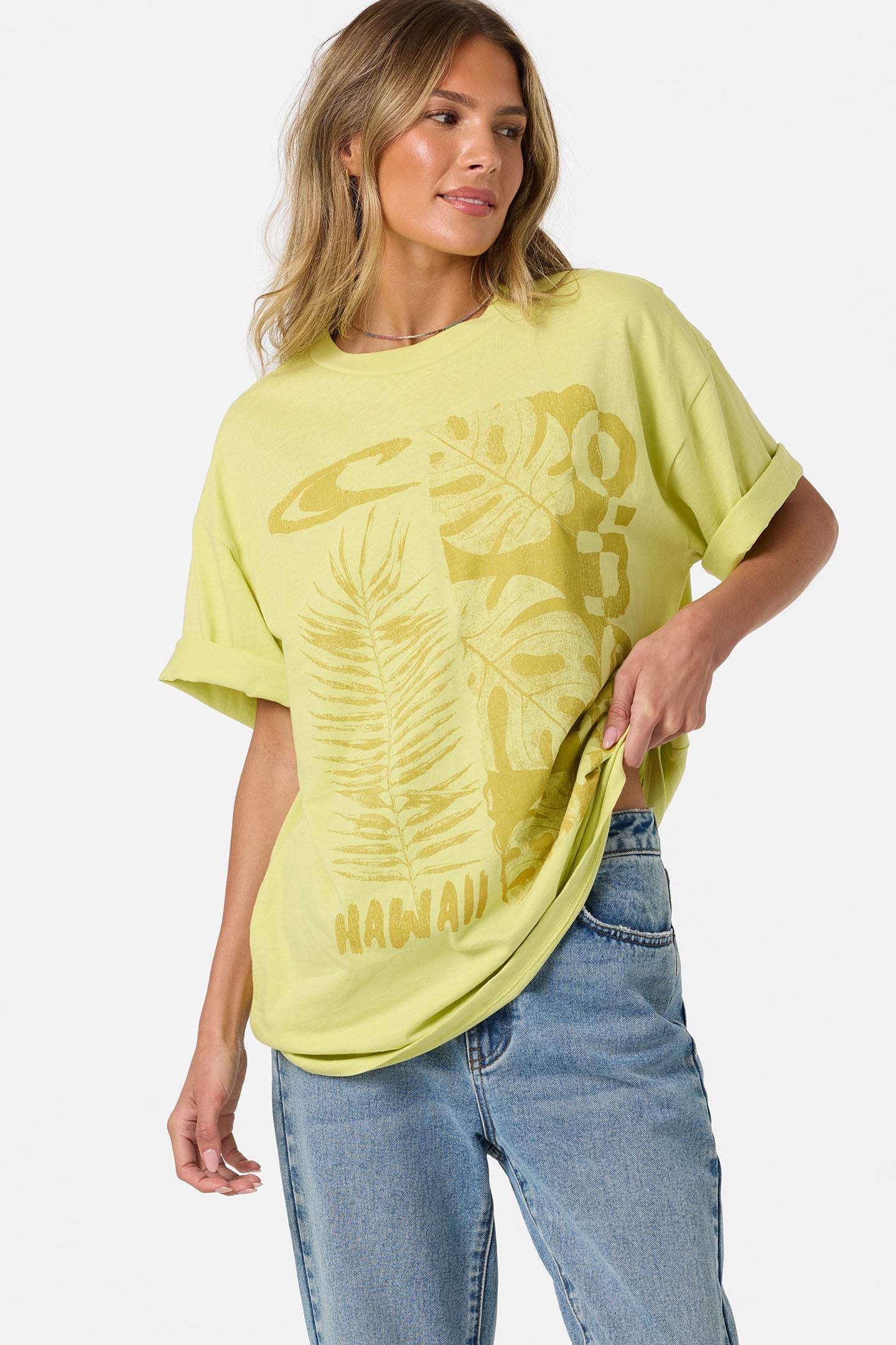 Monstera Hawaii Oversized Tee