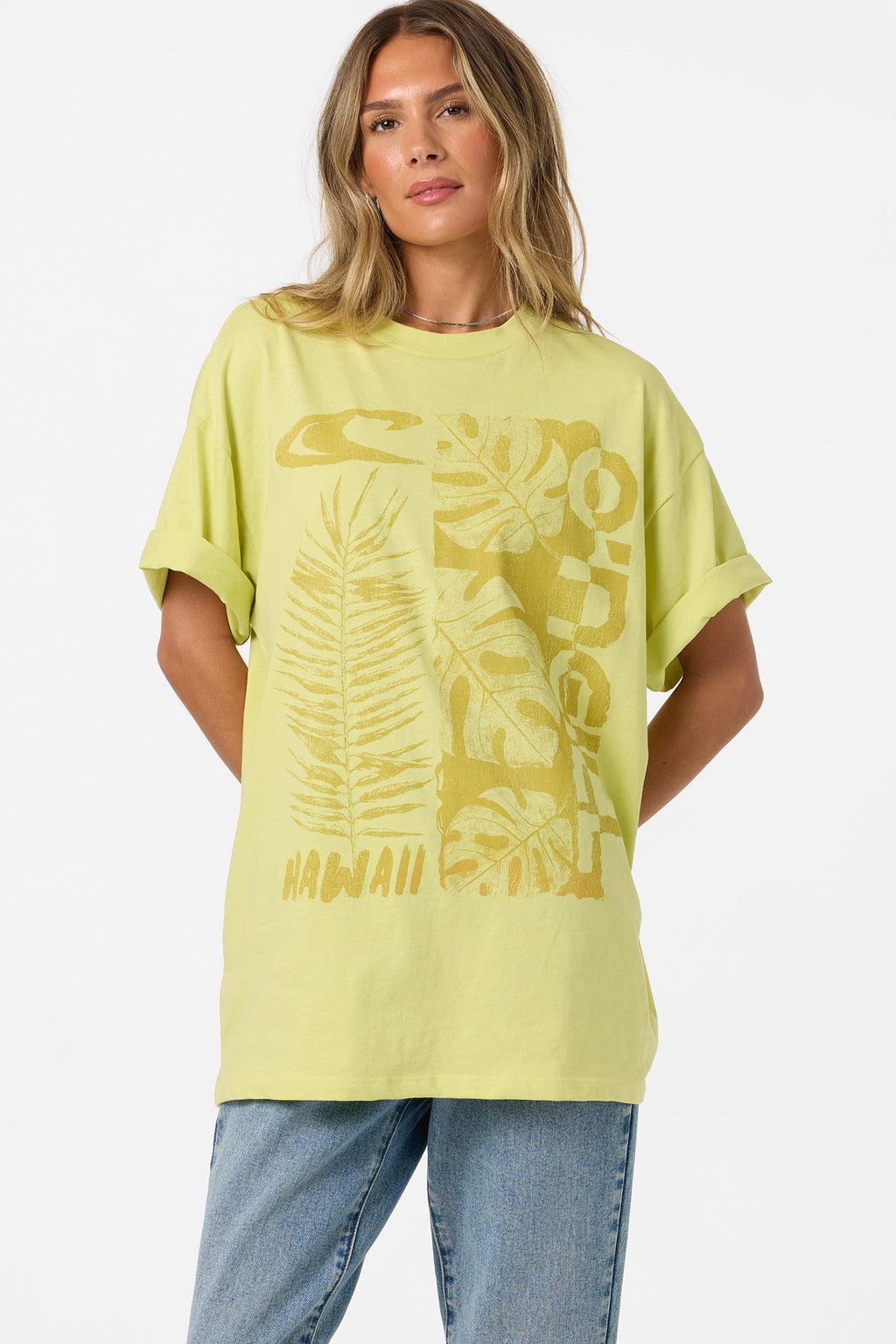 Monstera Hawaii Oversized Tee