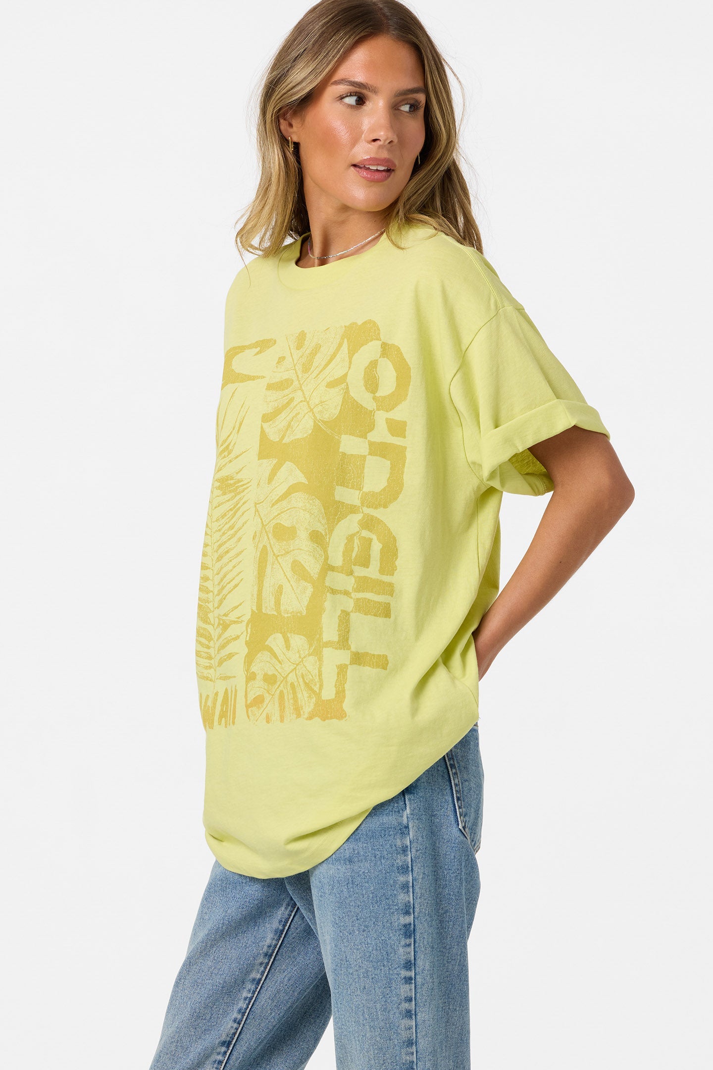 Monstera Hawaii Oversized Tee