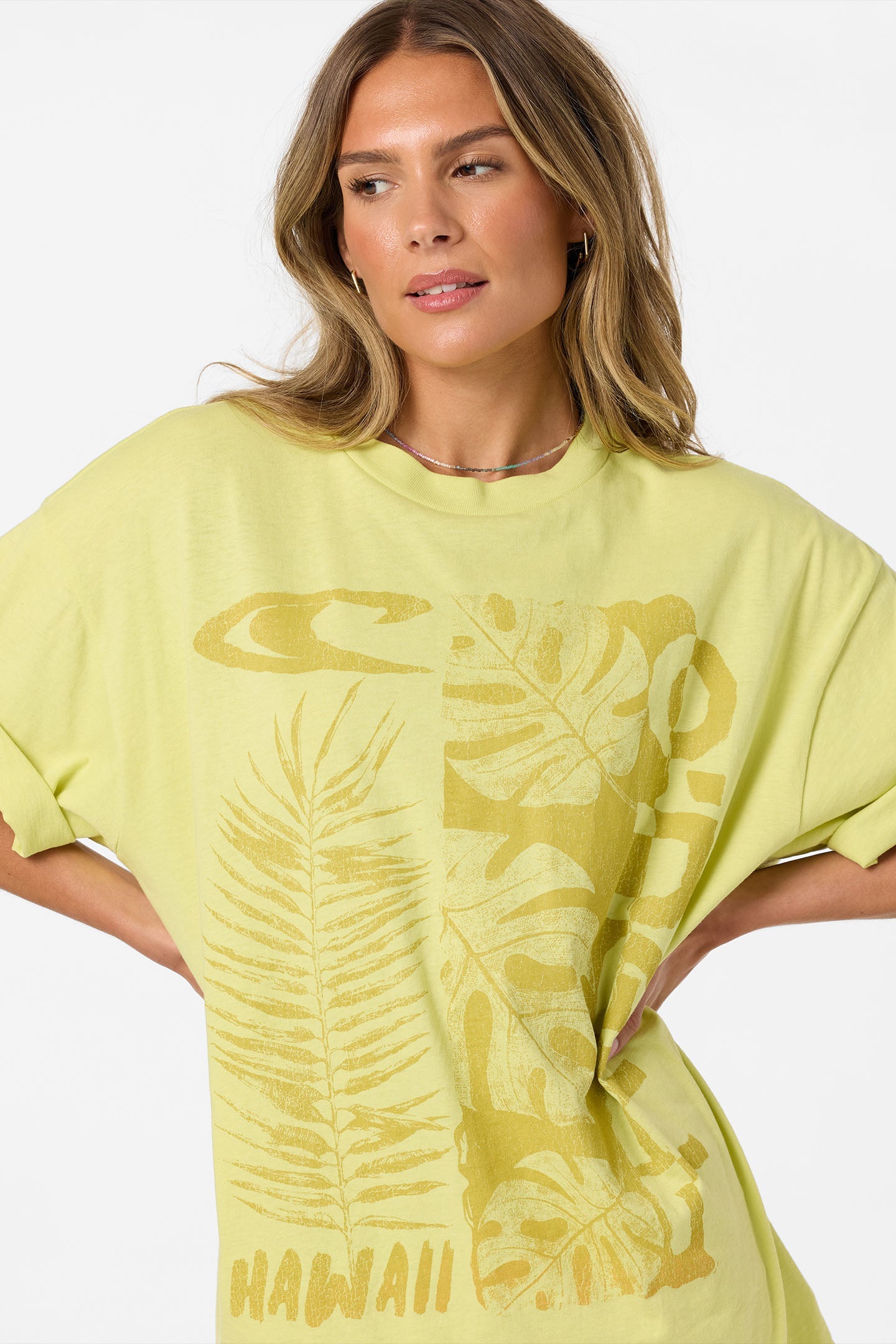 Monstera Hawaii Oversized Tee