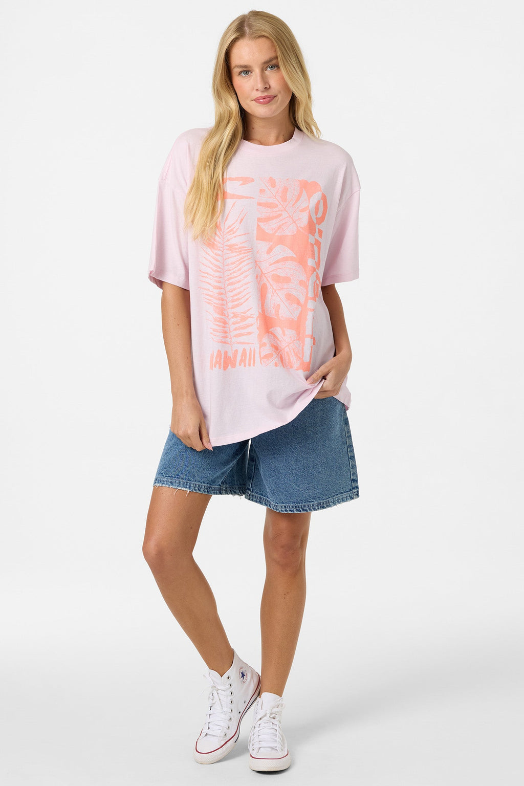Monstera Hawaii Oversized Tee