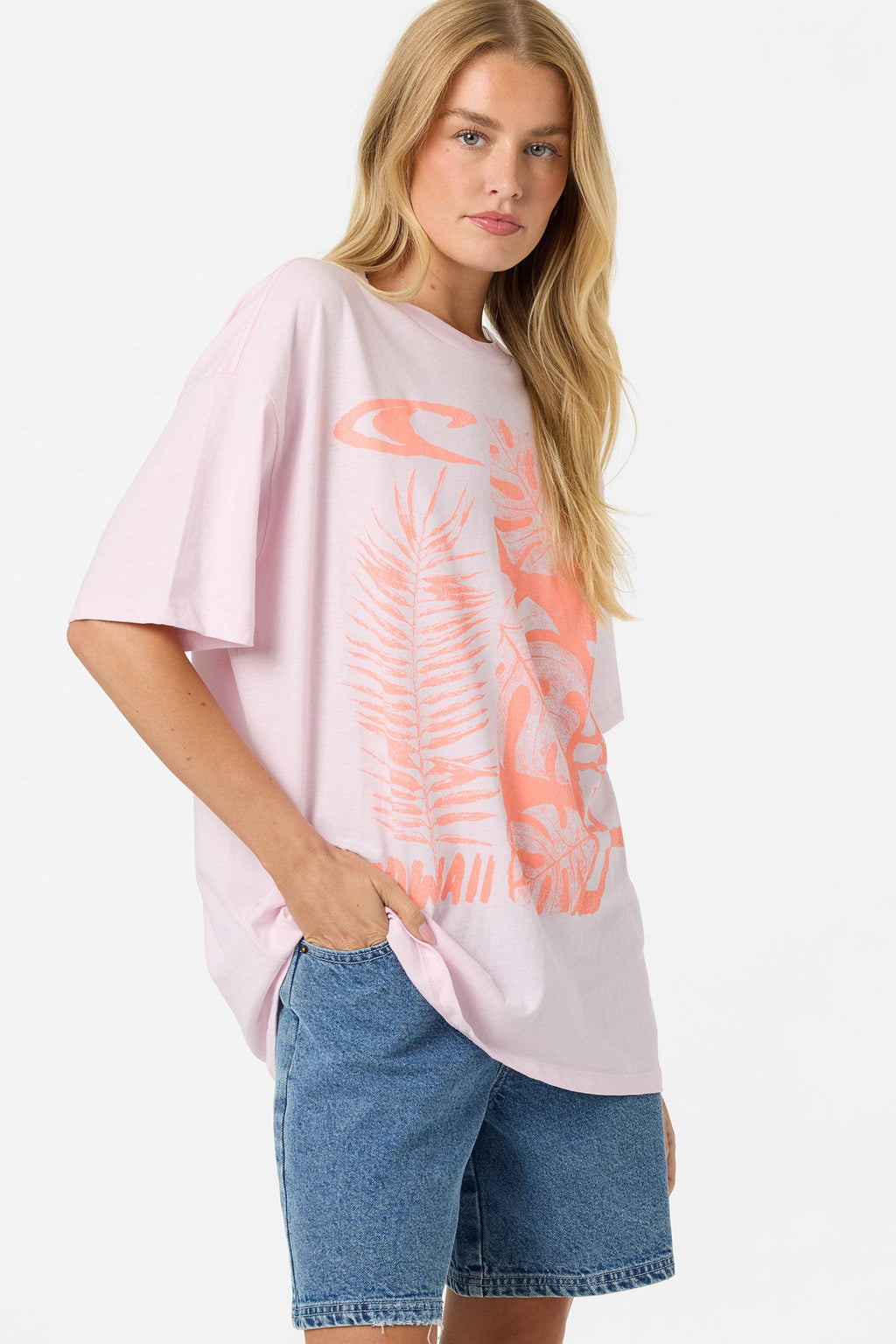 Monstera Hawaii Oversized Tee