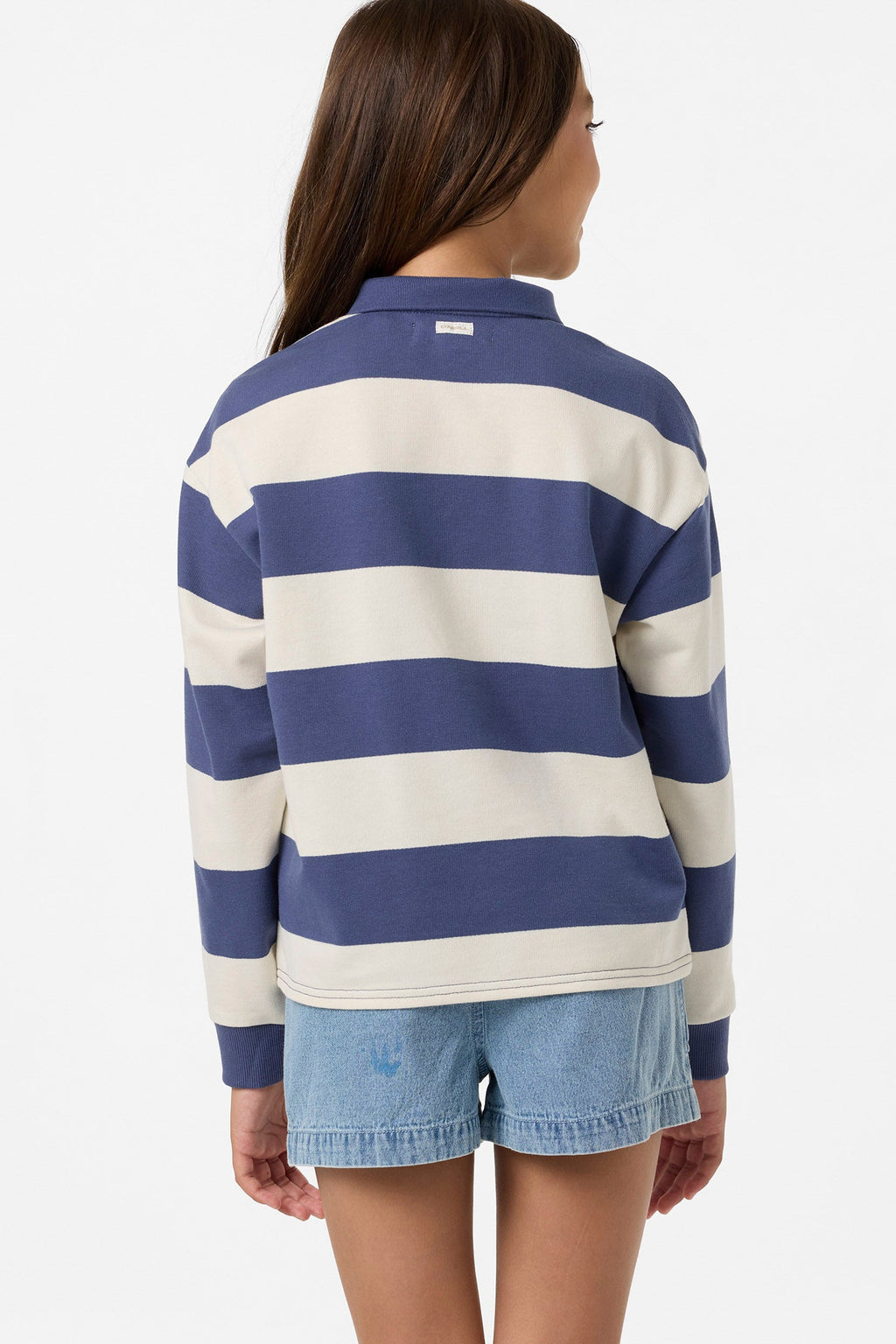 Girl's Kyra Long Sleeve Polo Top
