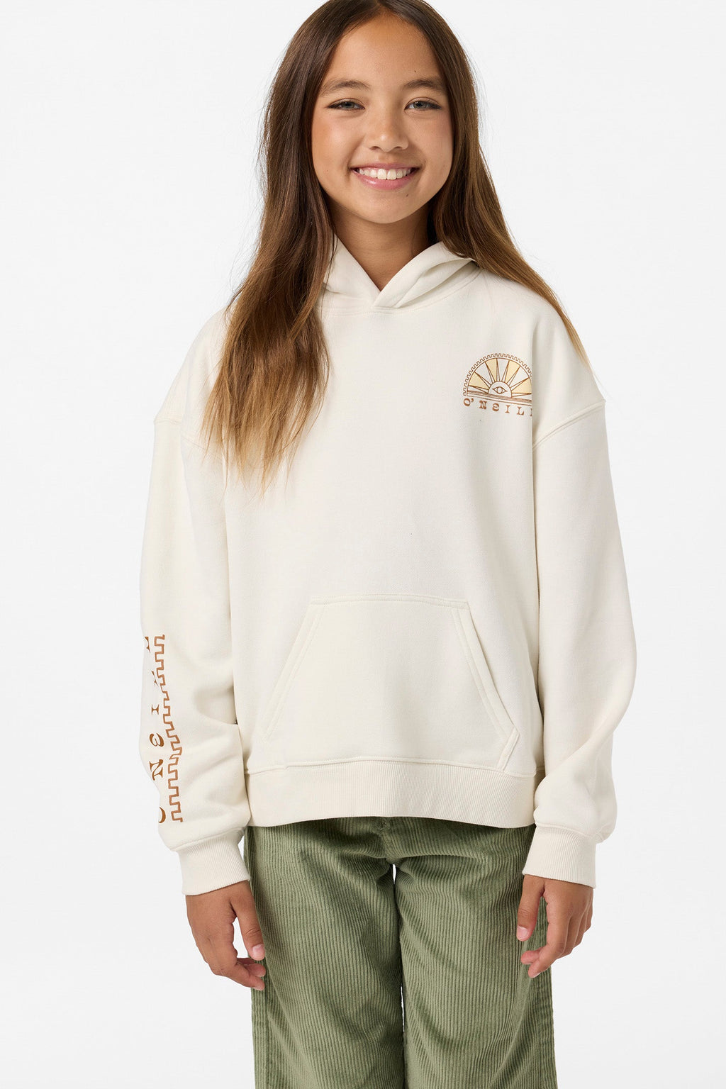 Girl's Sun Eye Oversized Hoodie