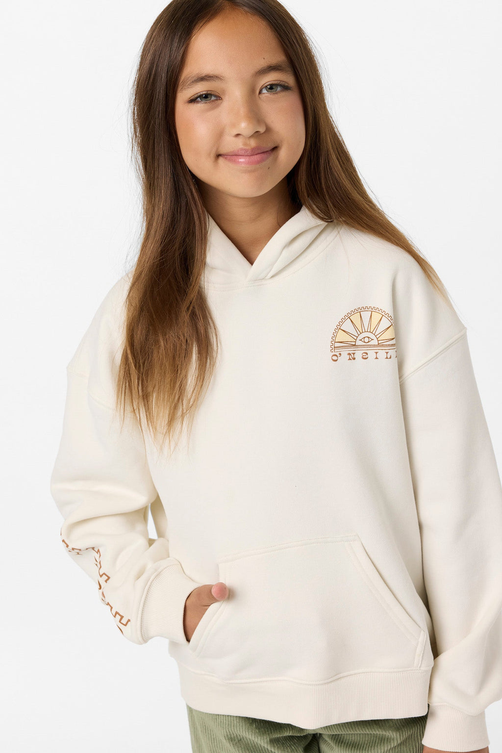 Girl's Sun Eye Oversized Hoodie