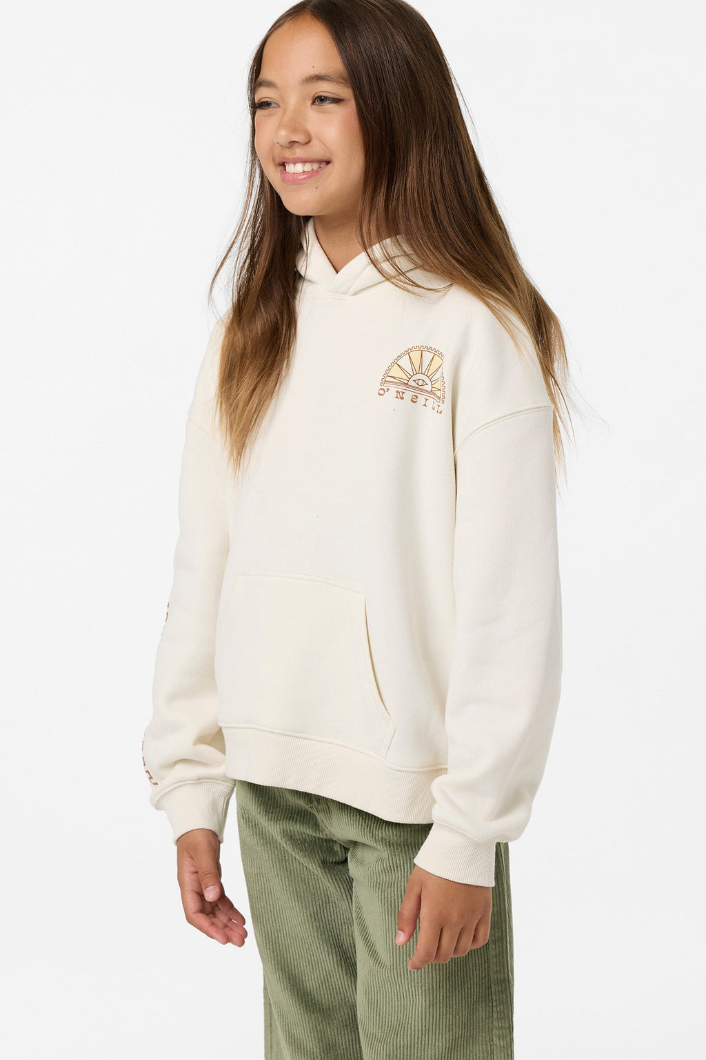 Girl's Sun Eye Oversized Hoodie