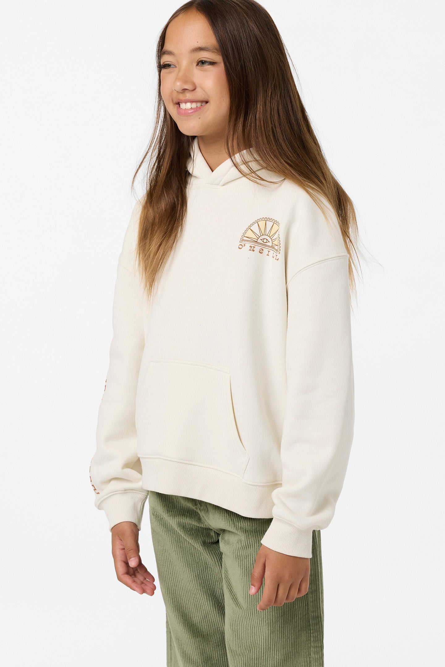 Girl's Sun Eye Oversized Hoodie