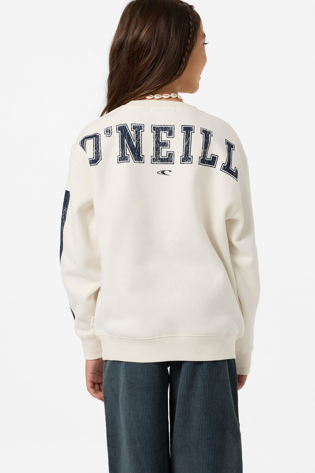 Girl's Team Oversized Crew Neck Fleece