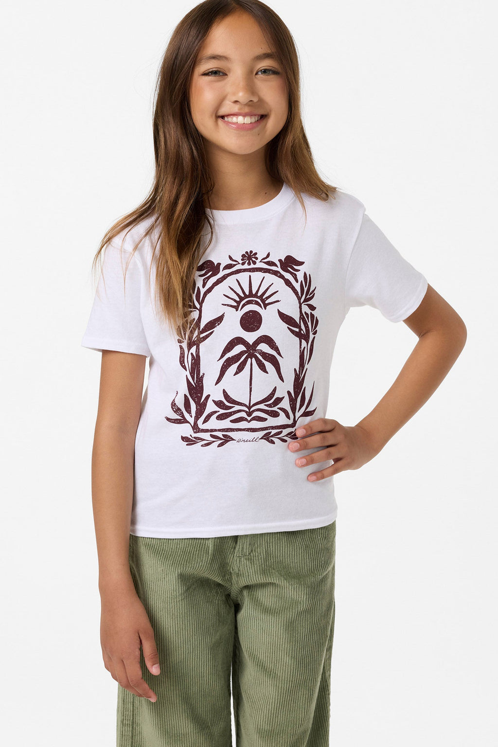 Girl's Framed Flora Angie Tee