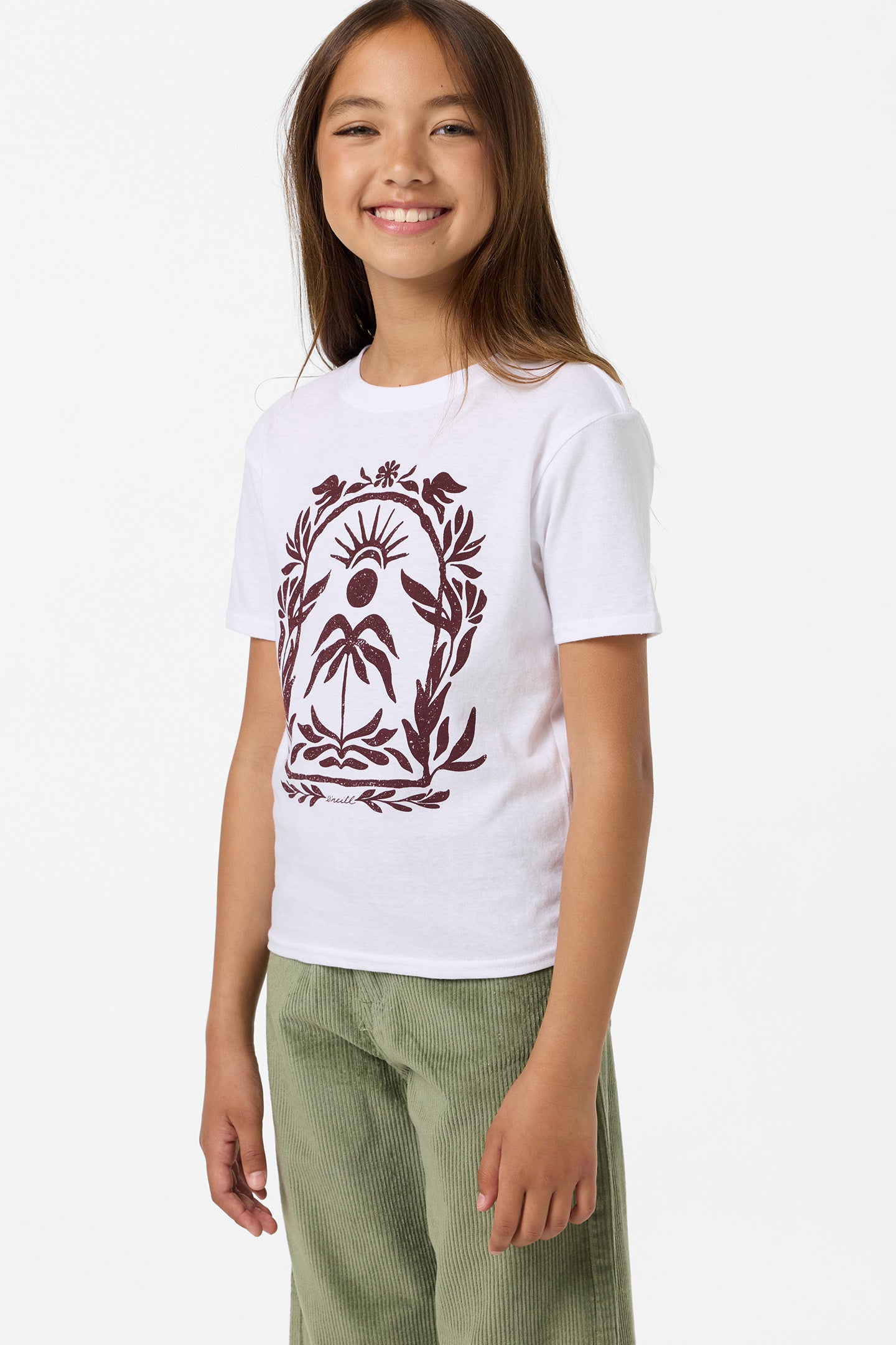 Girl's Framed Flora Angie Tee