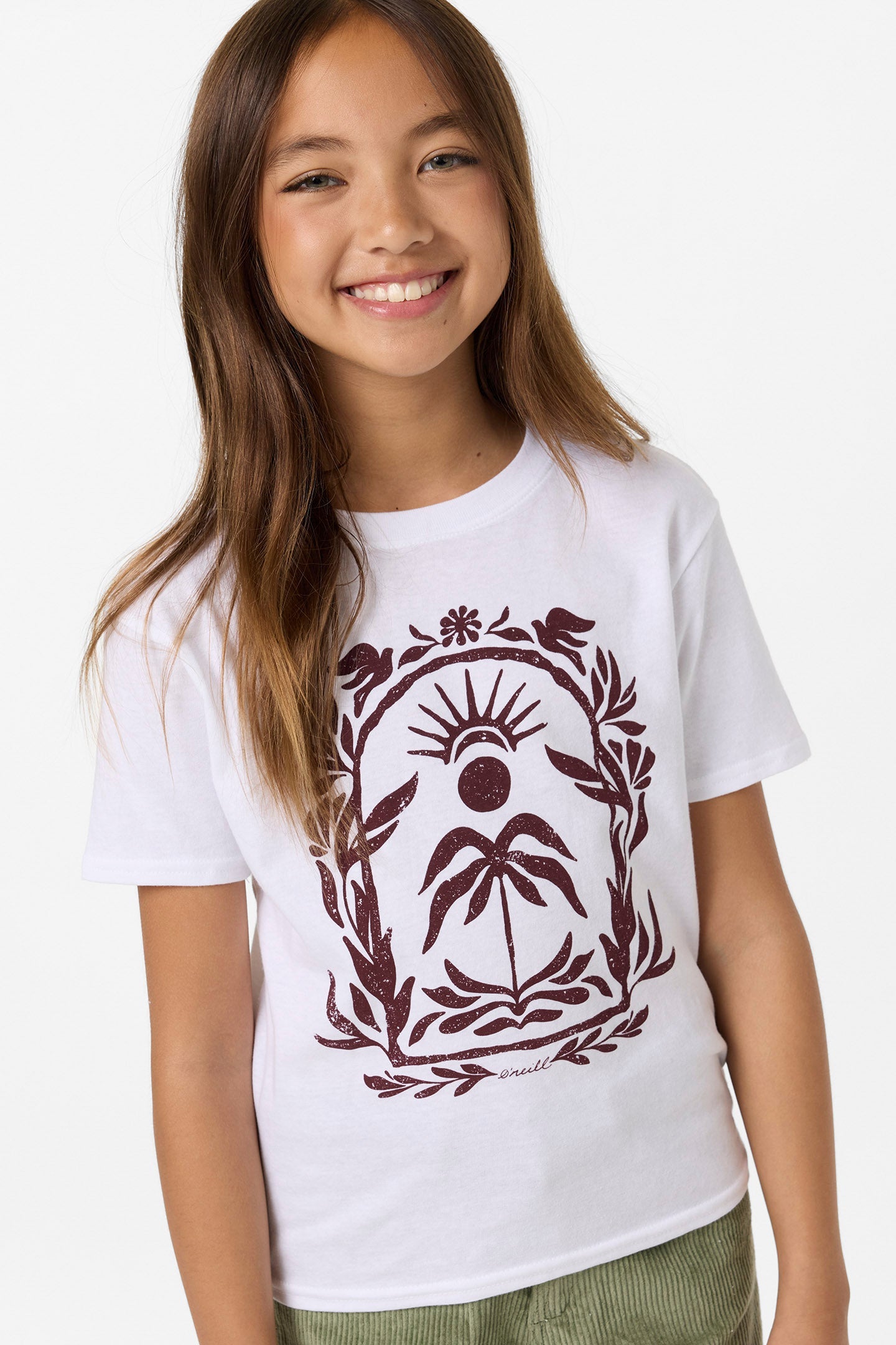Girl's Framed Flora Angie Tee