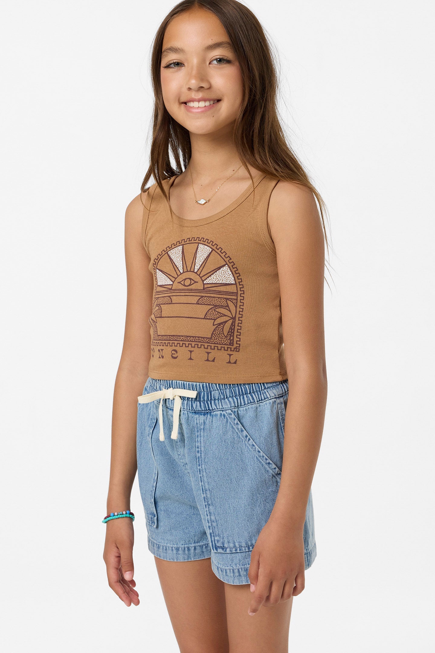 Girl's Sun Eye Tristan Tank