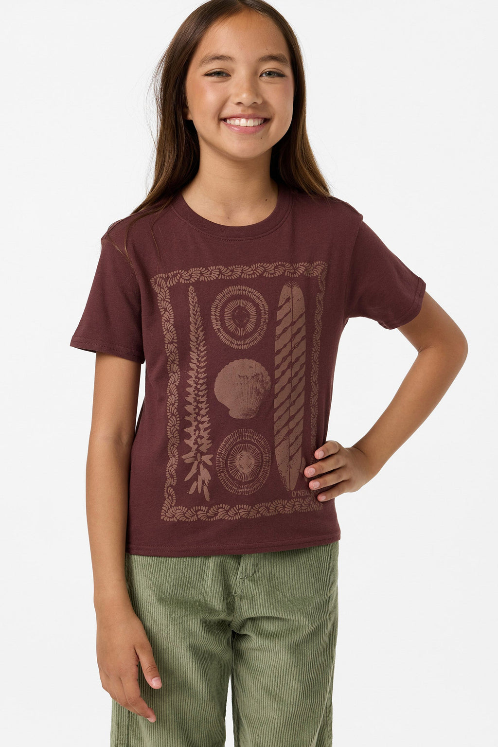Girl's Calico Angie Tee