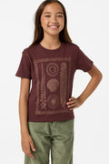 Girl's Calico Angie Tee